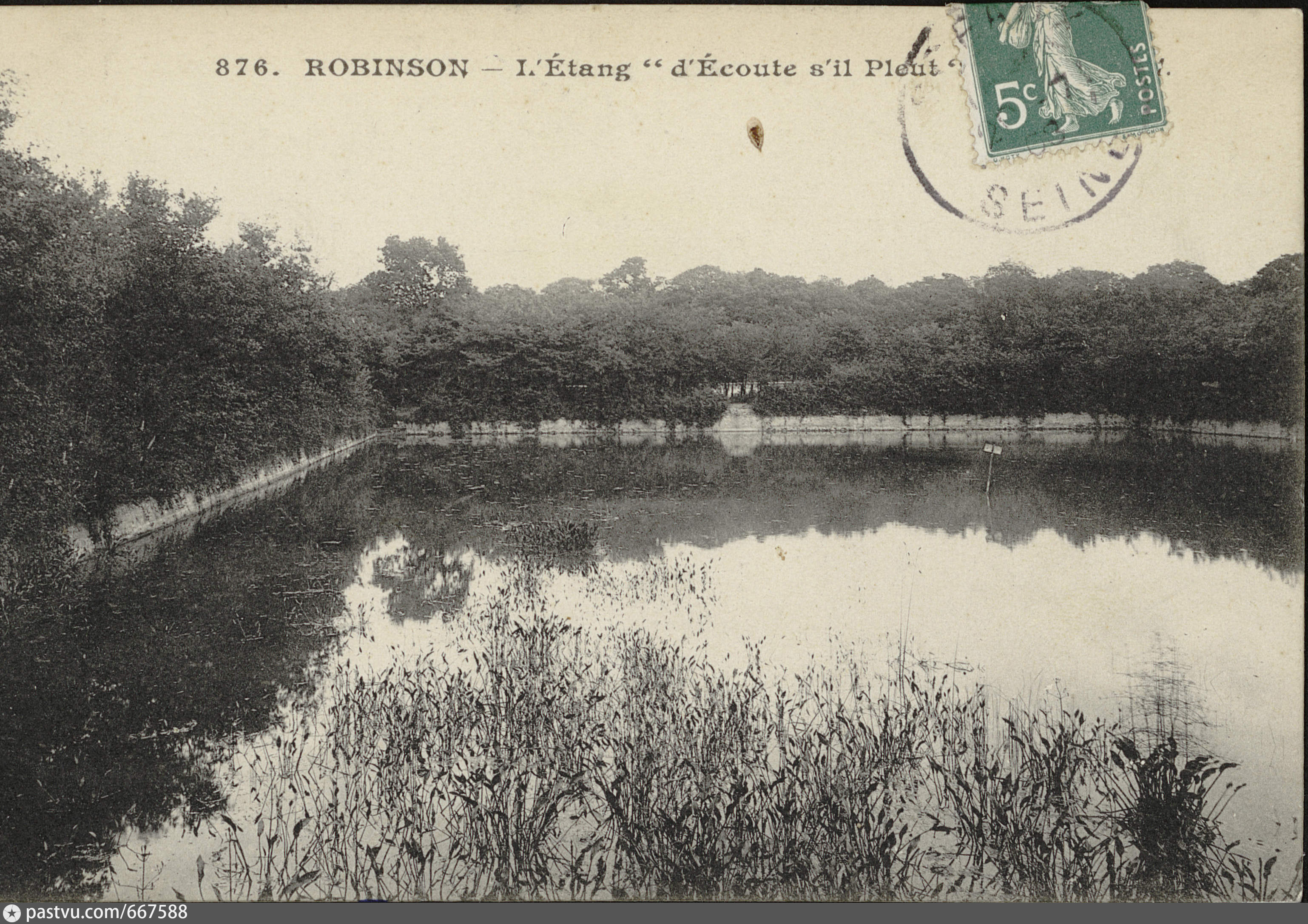 Robinson. Etang d'Ecoutes'ilPleut
