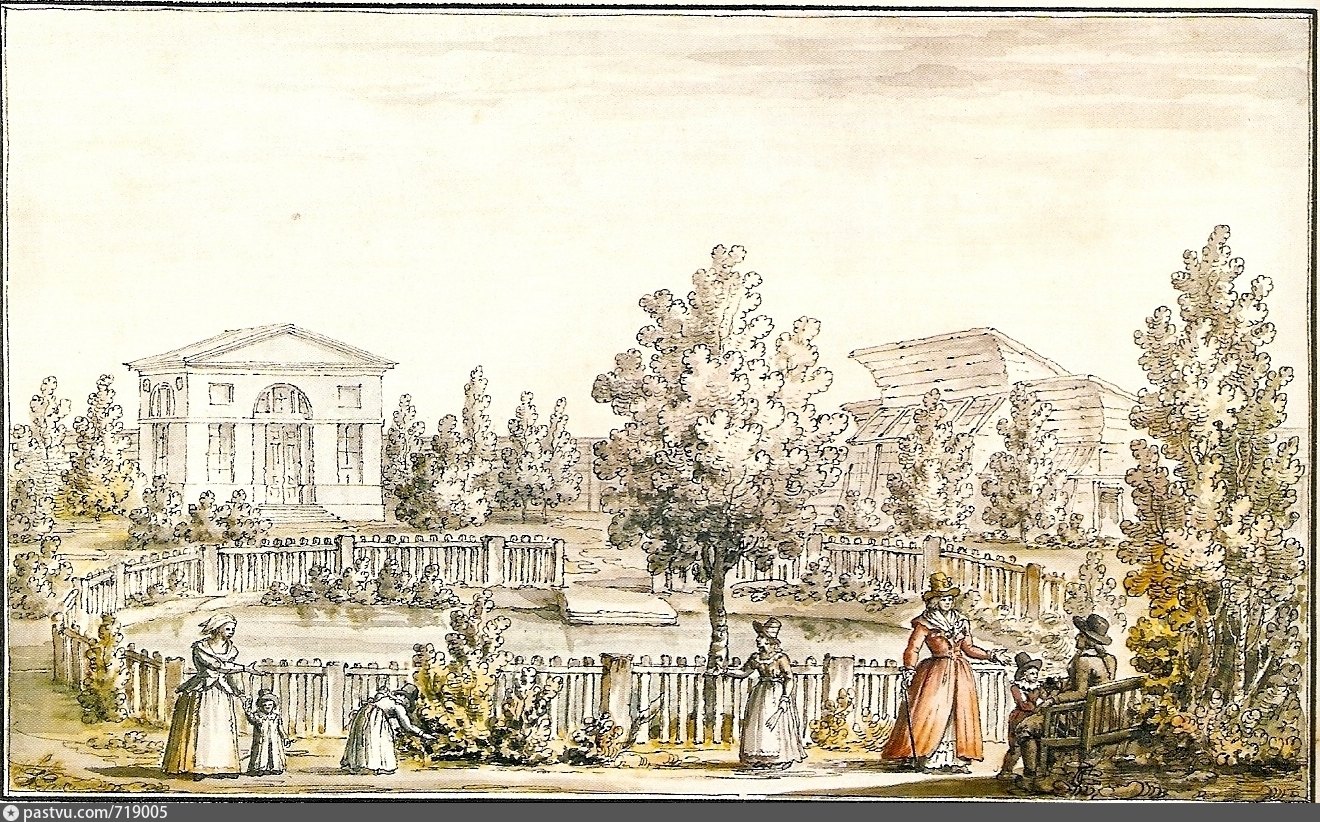 Павильон в Царском селе Кваренги 18 век