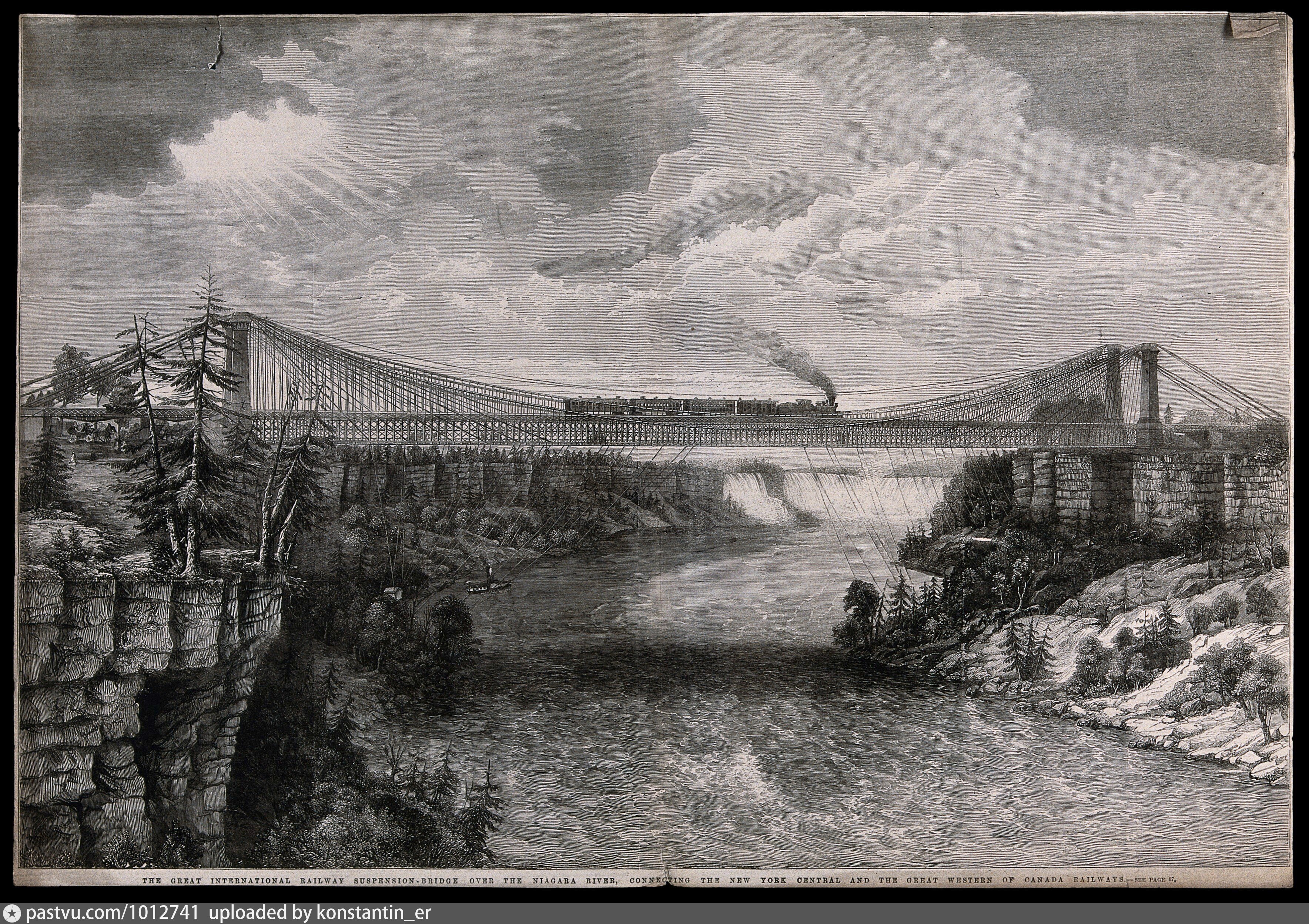 First bridge. Телфорд мост 19 век.