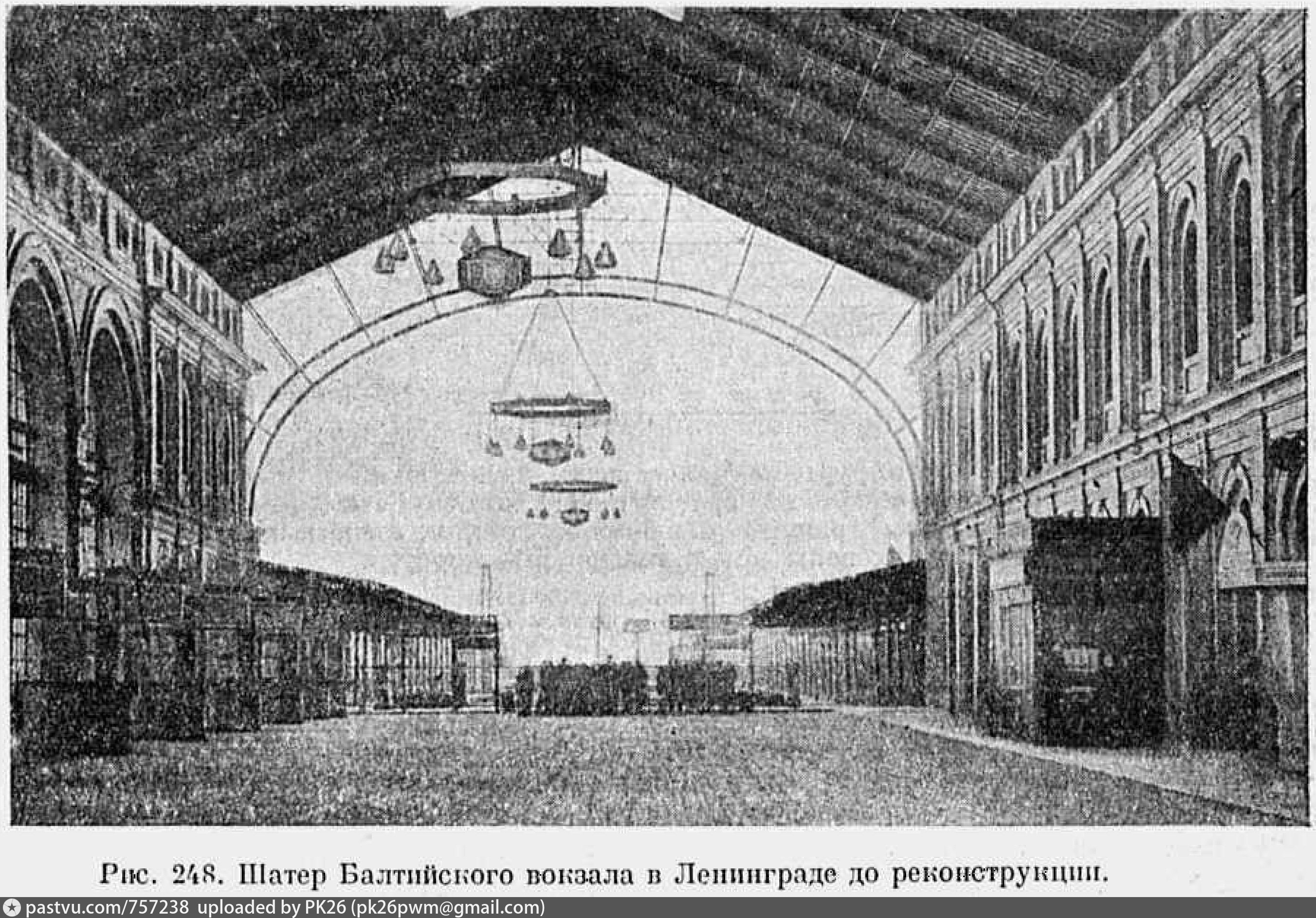 балтийский вокзал старые