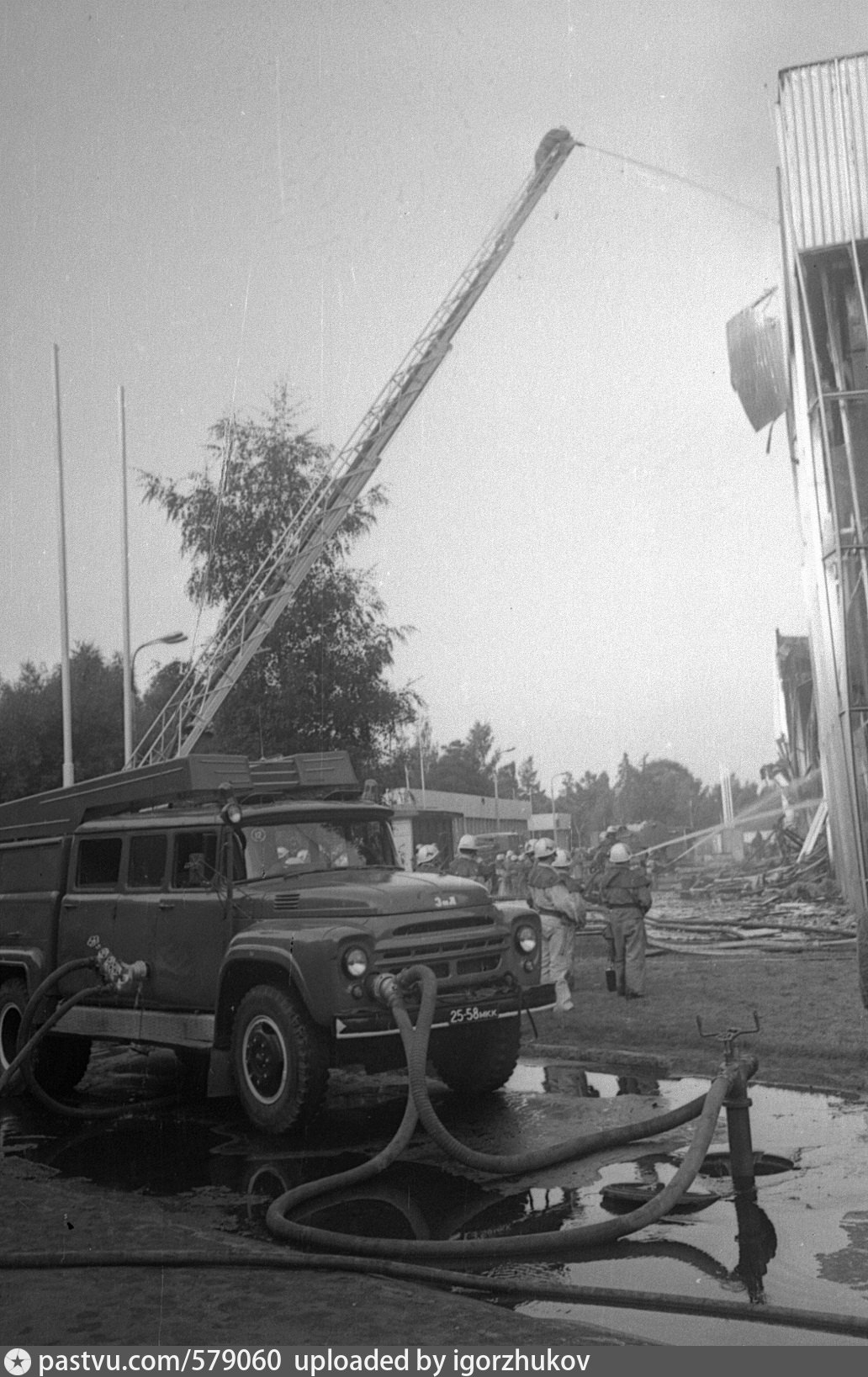 Взрыв в парке Сокольники - Retro photos