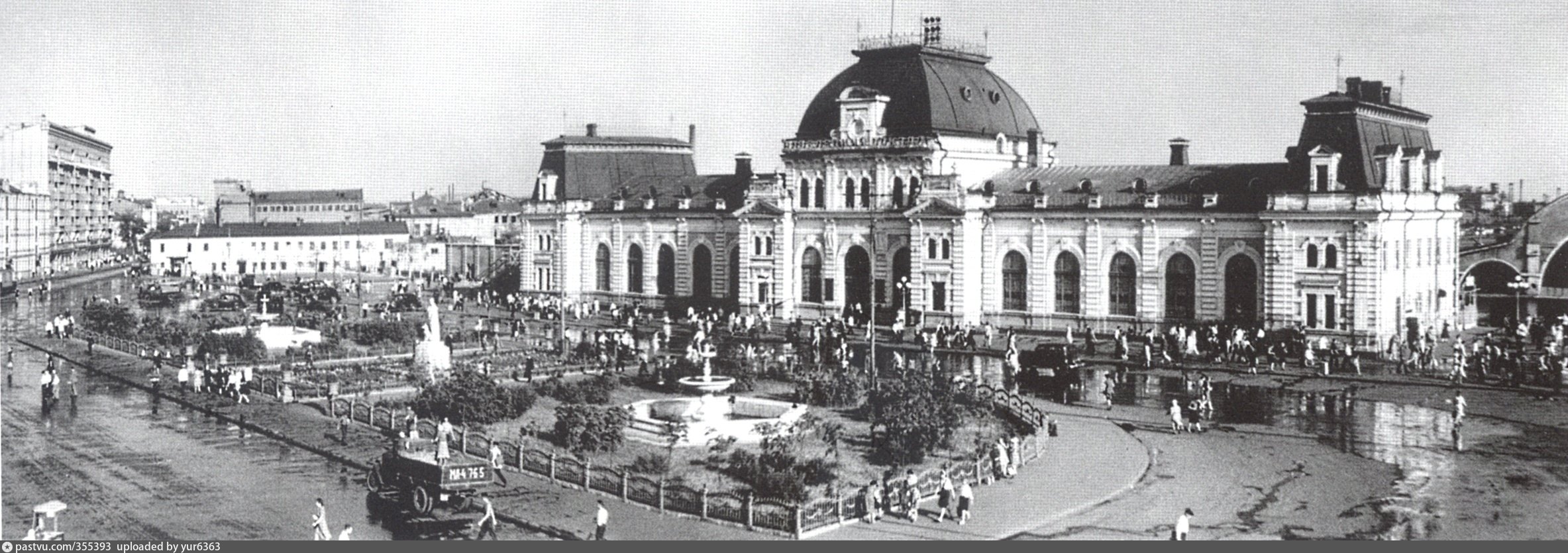 Павелецкий вокзал 1900