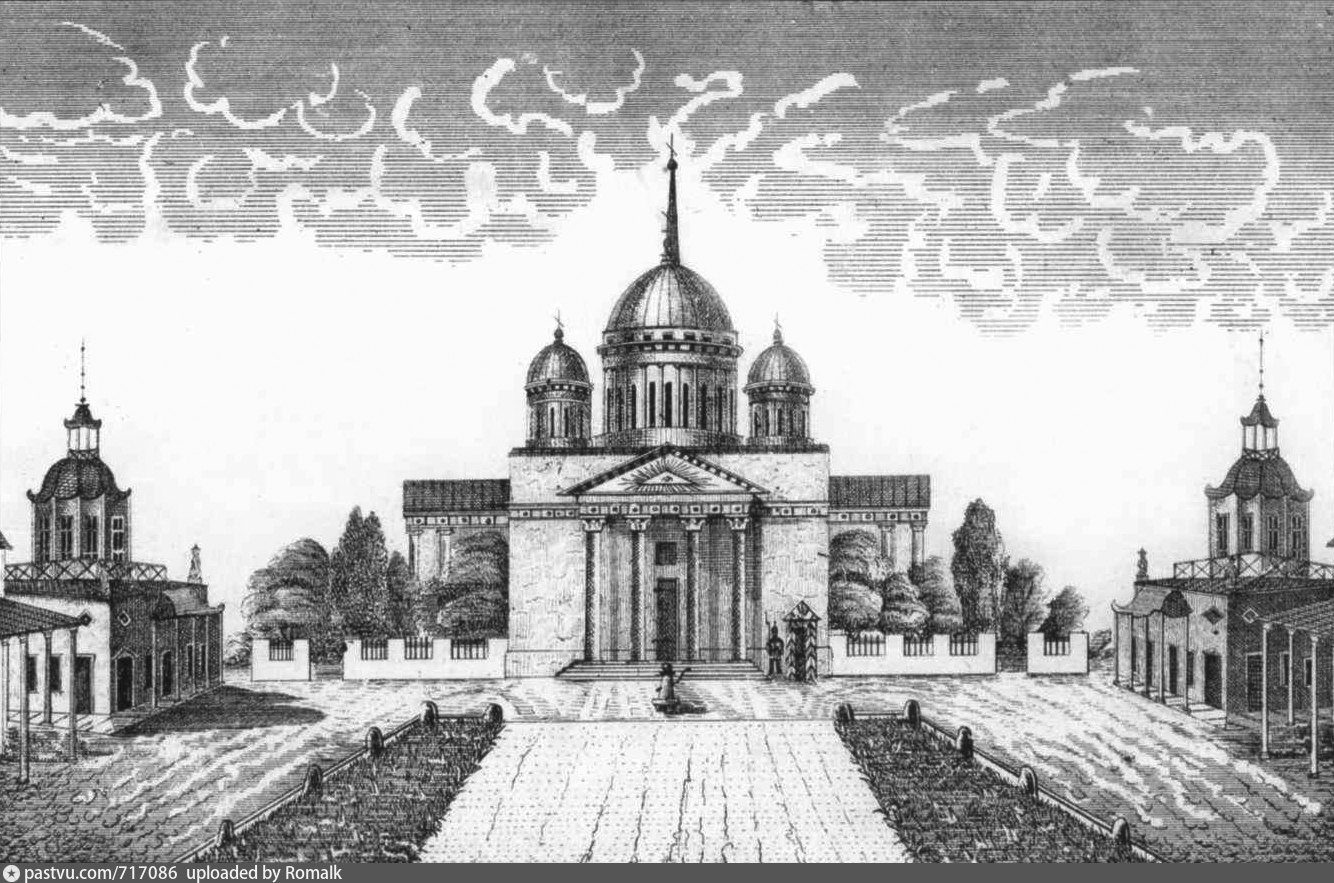 Спасский Староярмарочный собор 18 век Нижний Новгород
