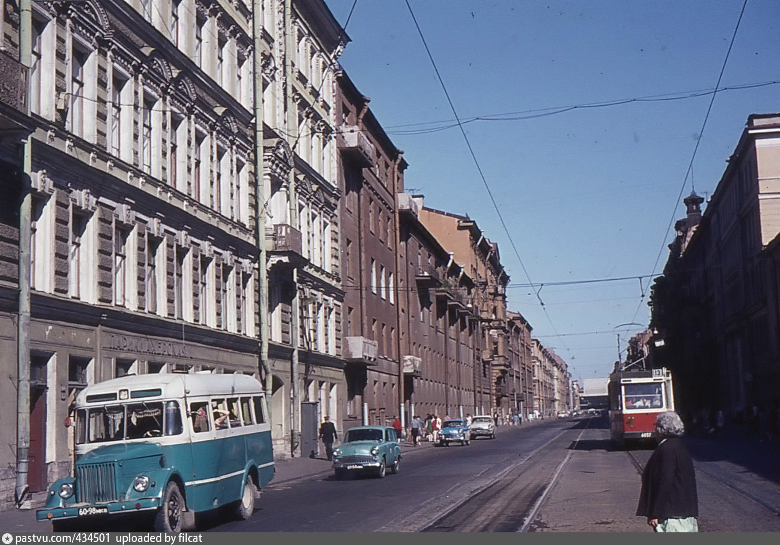 Невский проспект в 1970 году