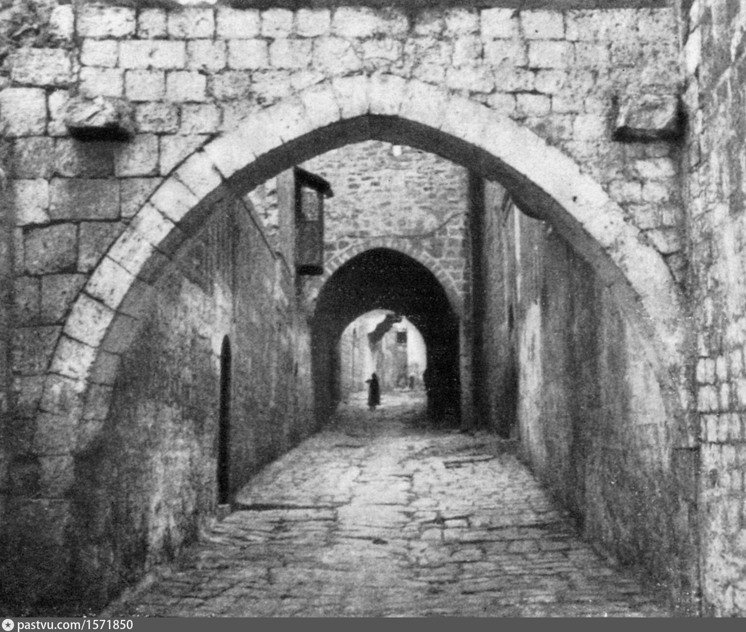 Medieval street of Aleppo