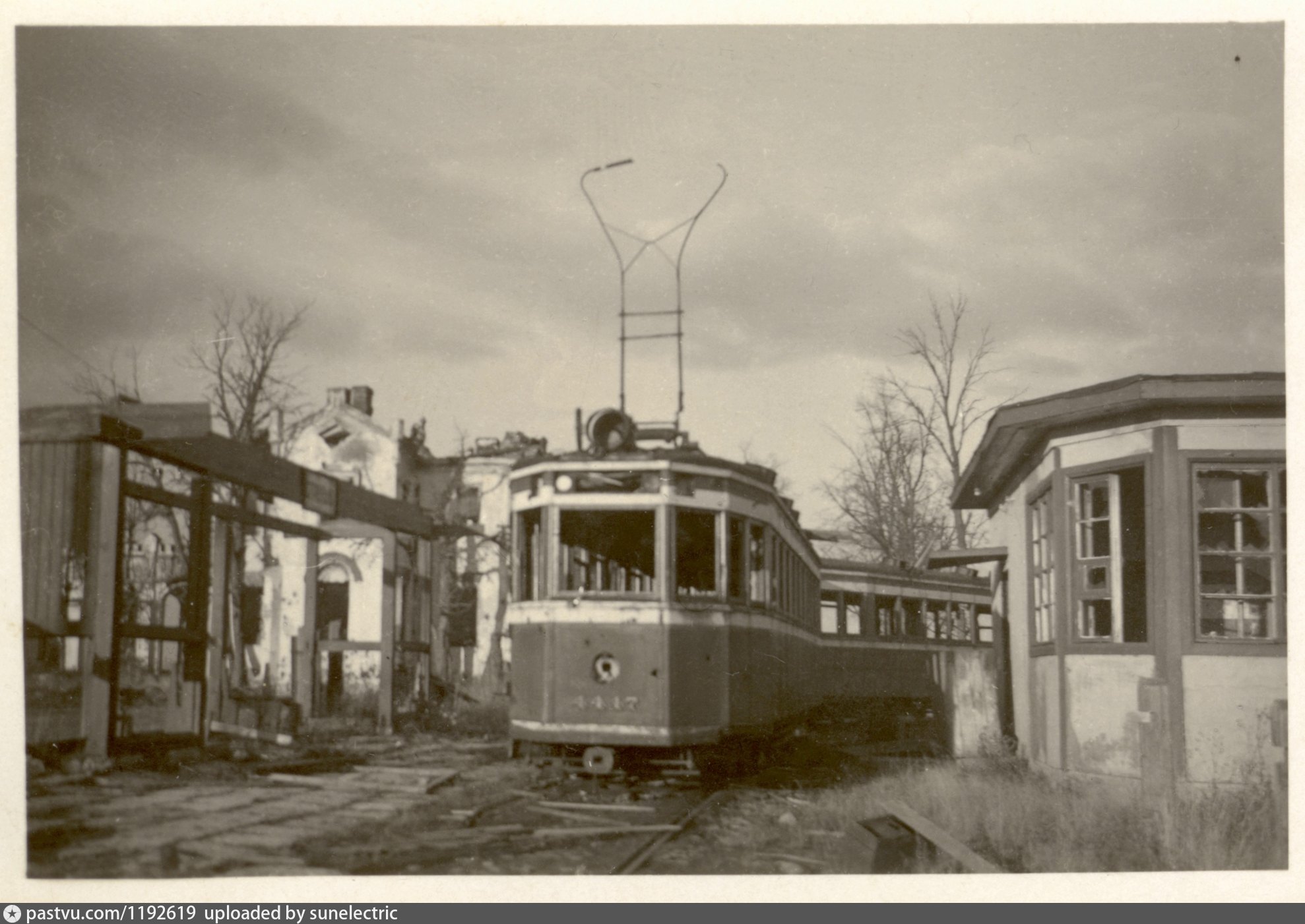 миусский трамвайный парк старые