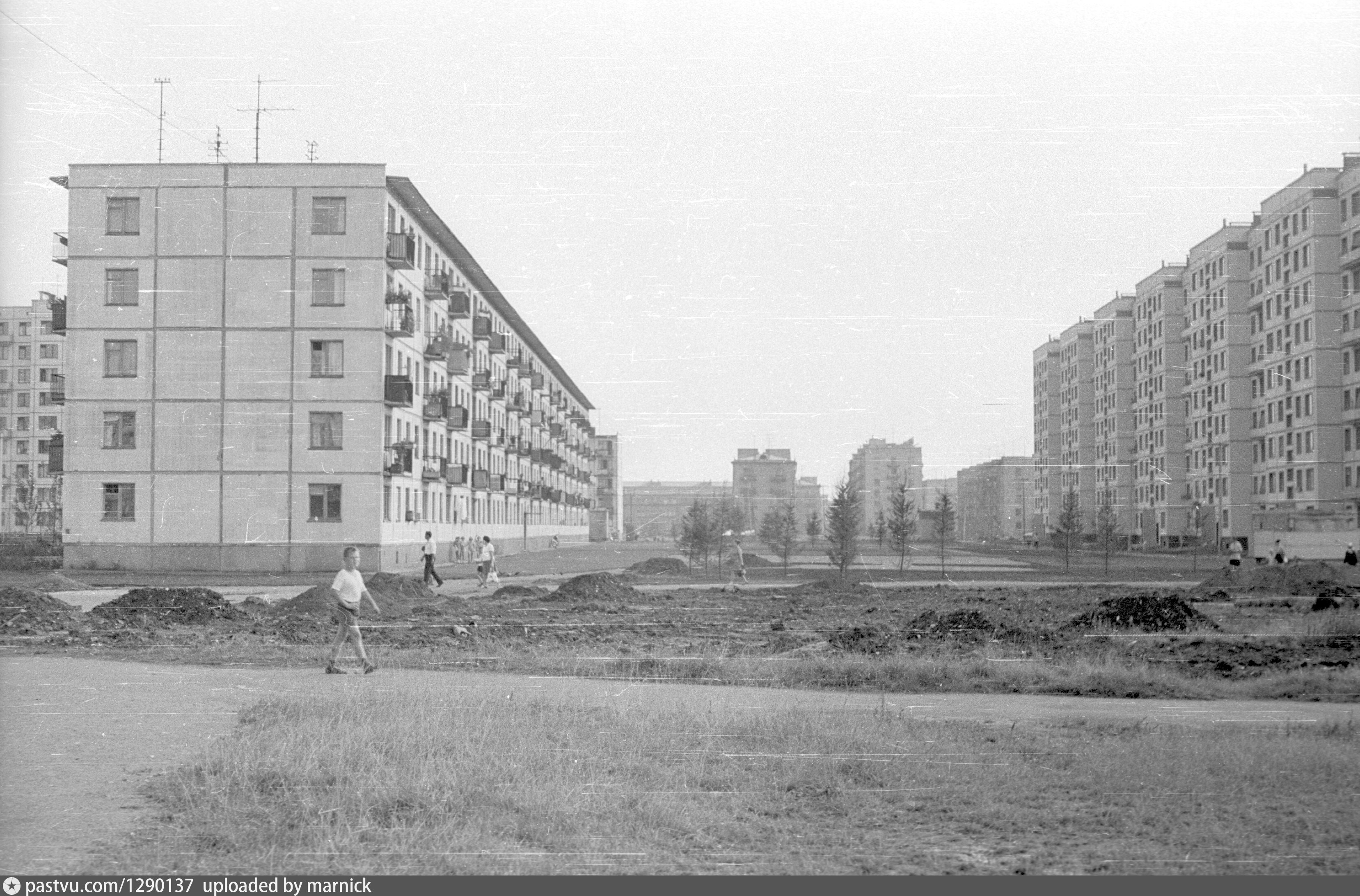 Улица тухачевского. Район Полюстрово фотографии 1970 годов.