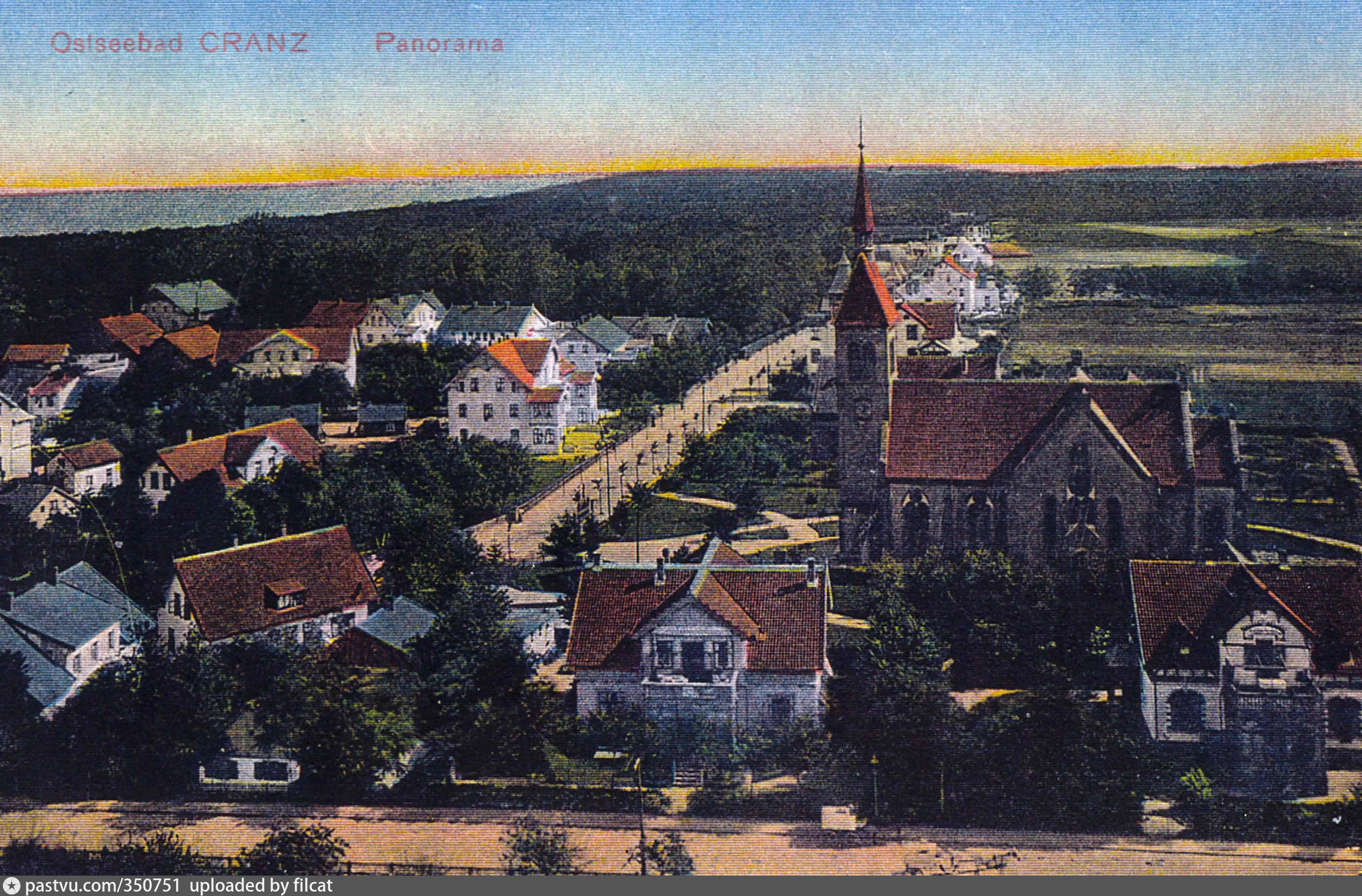 А так этот район города выглядел в 1900 – 1914 годах.