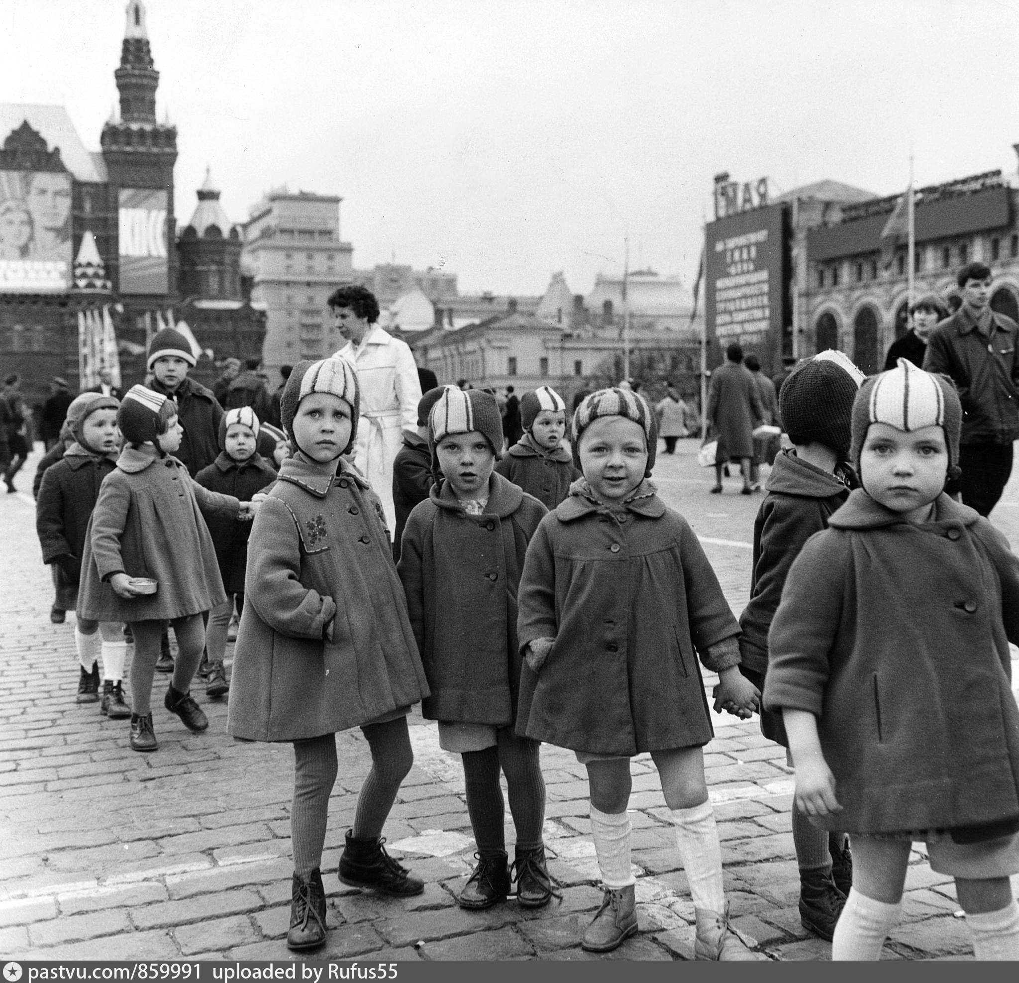 дети на красной площади