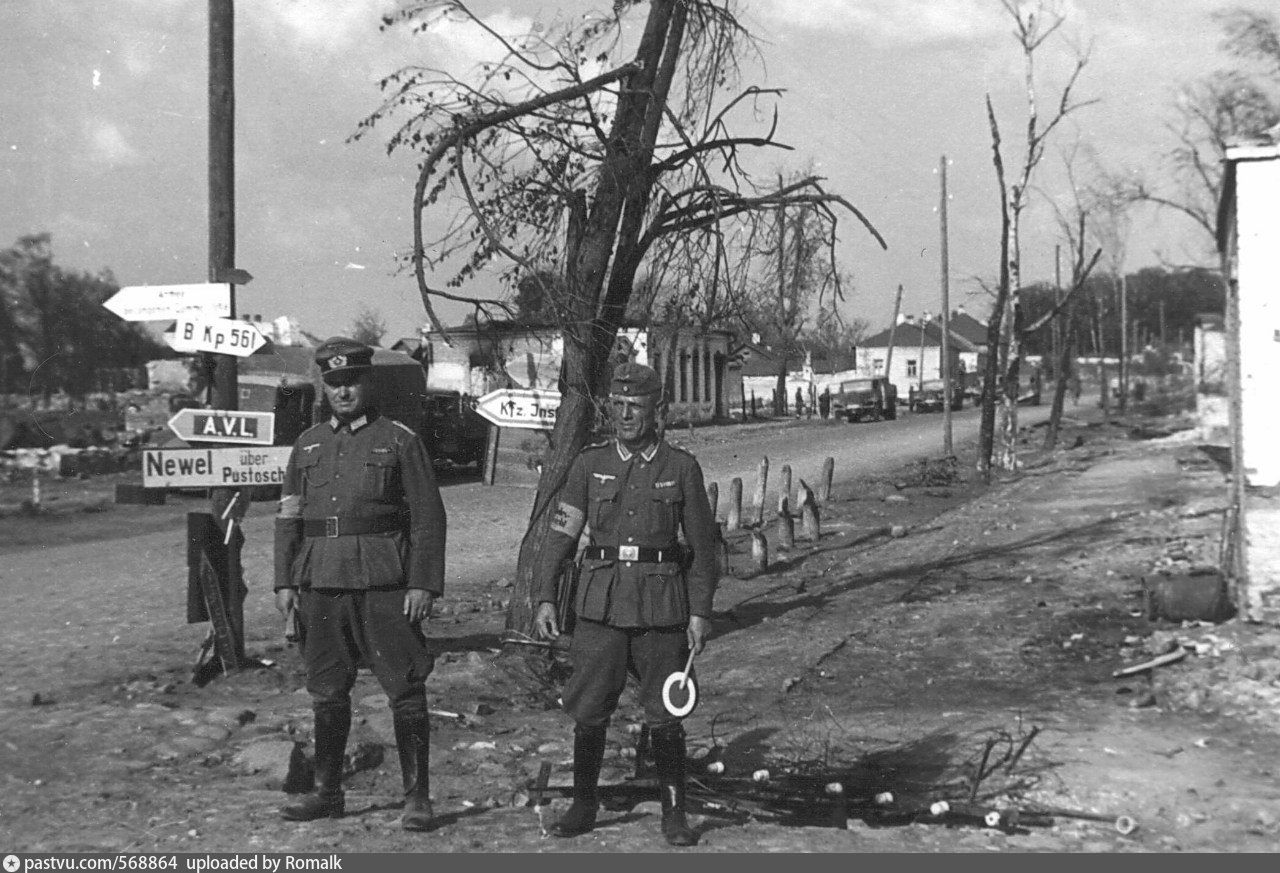 Псков в годы оккупации 1941 1944