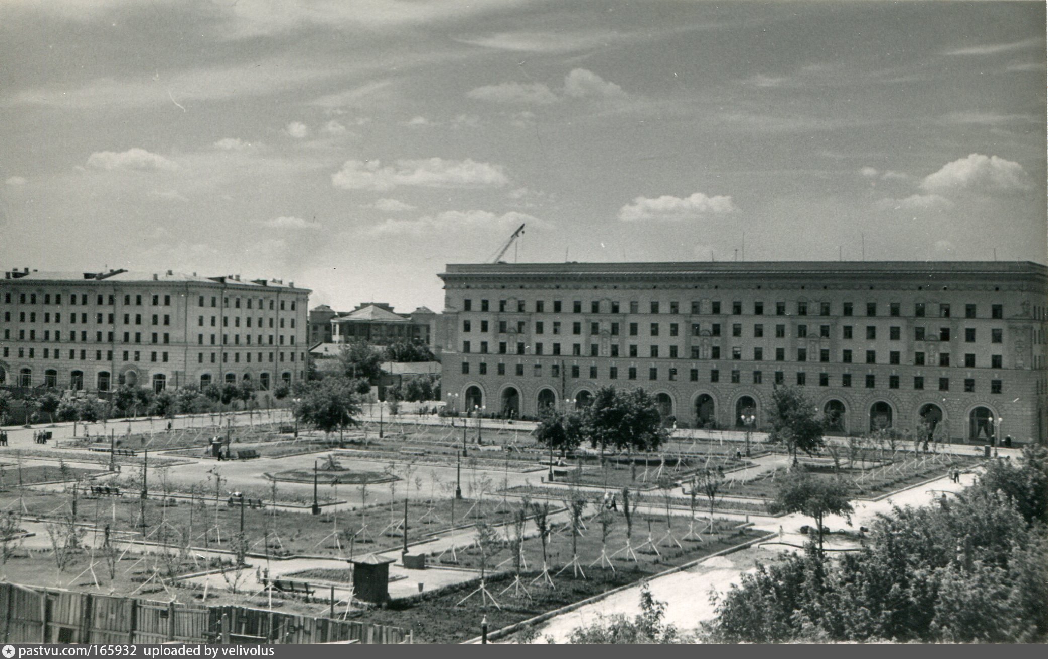 Самара площадь Куйбышева в 1950
