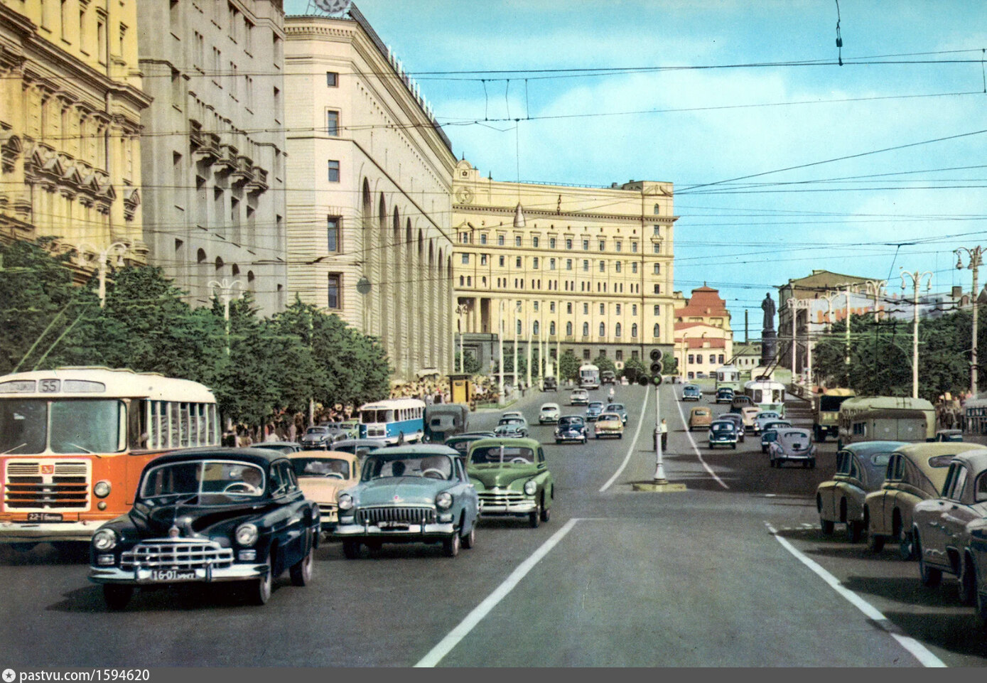 Улицы Москвы 1960