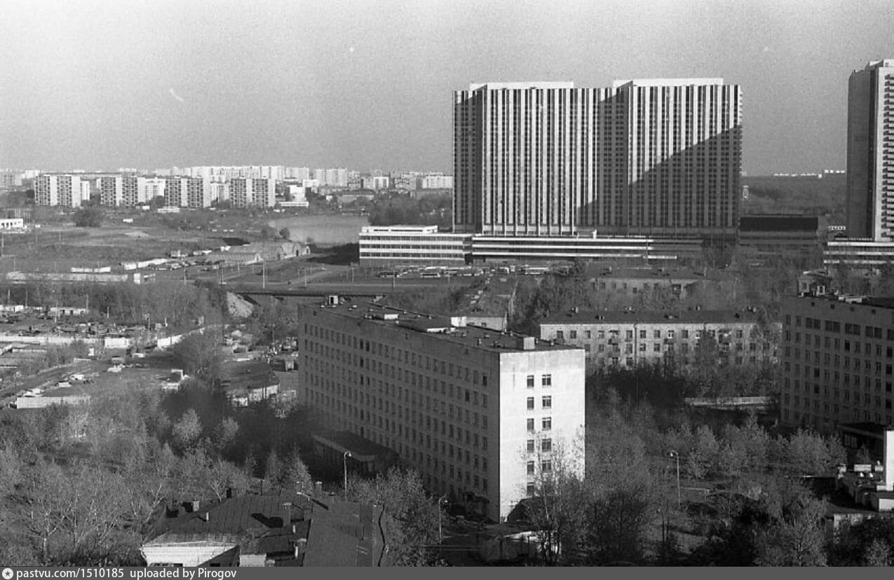 москва в 1980 1990