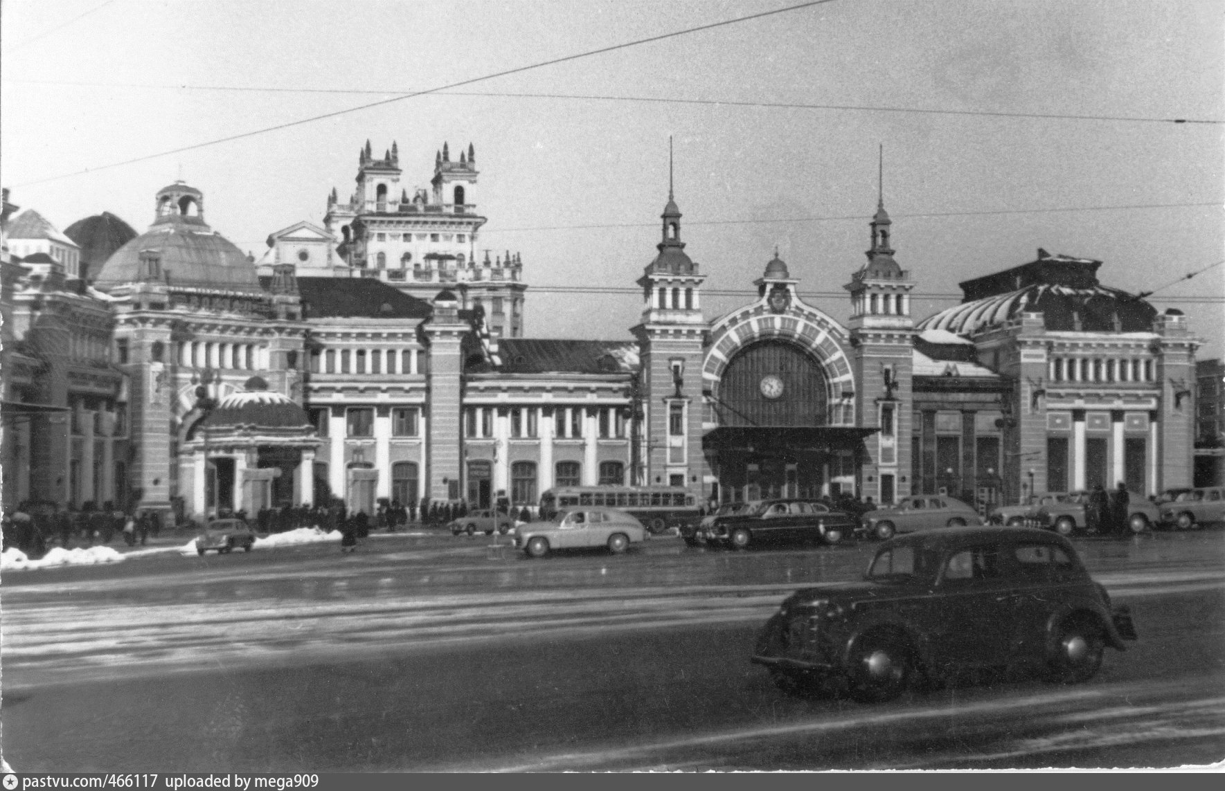 Белорусский вокзал 1955
