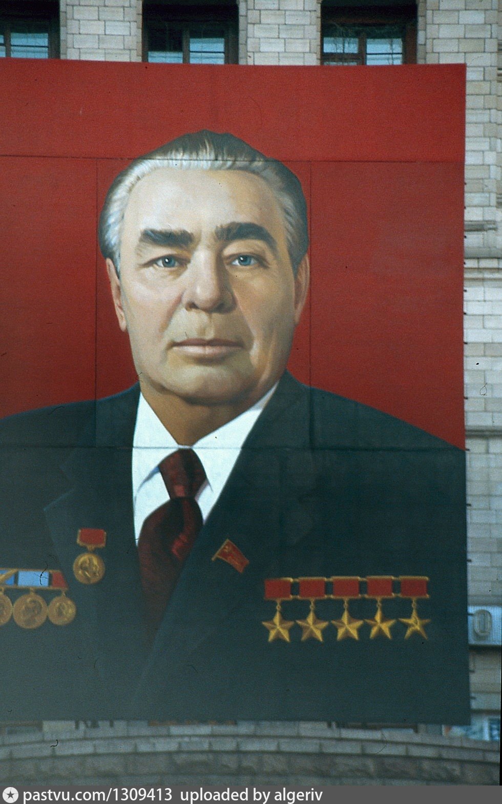 Глазунов портрет Брежнева