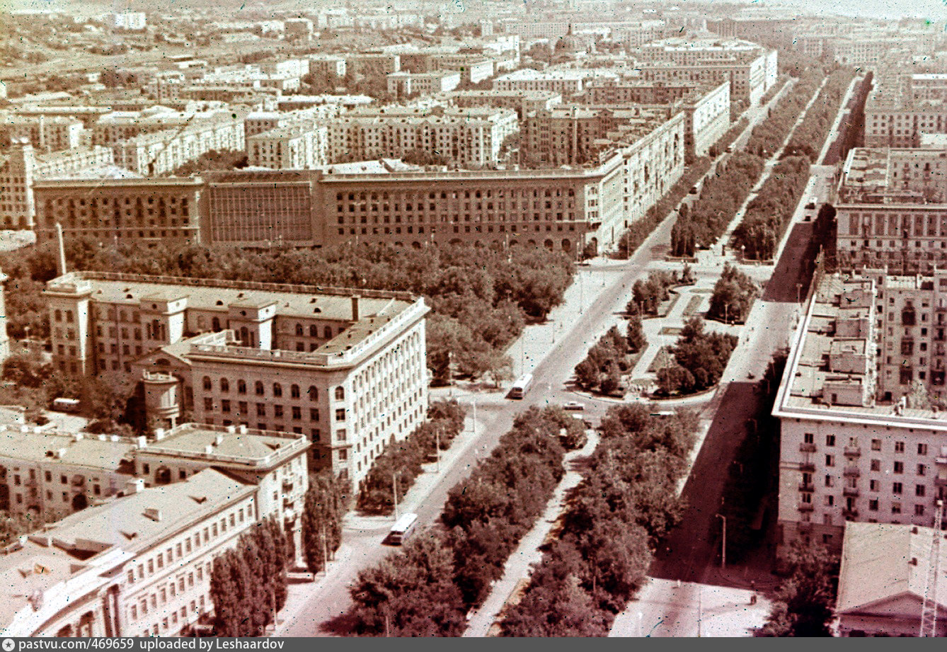 Проспект Ленина 1970 Челябинск