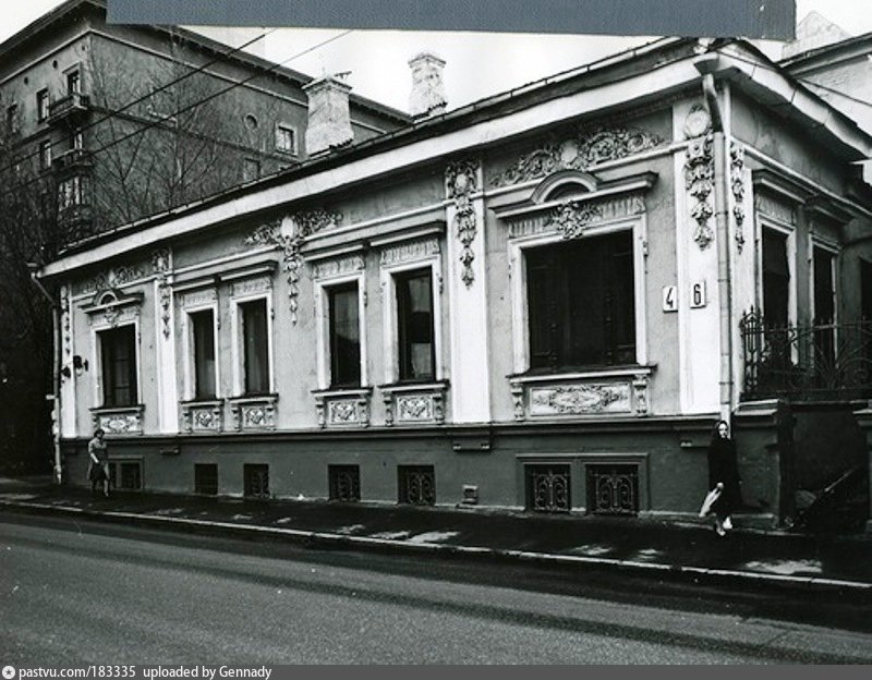 Бакунинская улица москва. Бакунинская улица 1965 год. Особняк на Бакунинской. Бакунинская ул., 6.