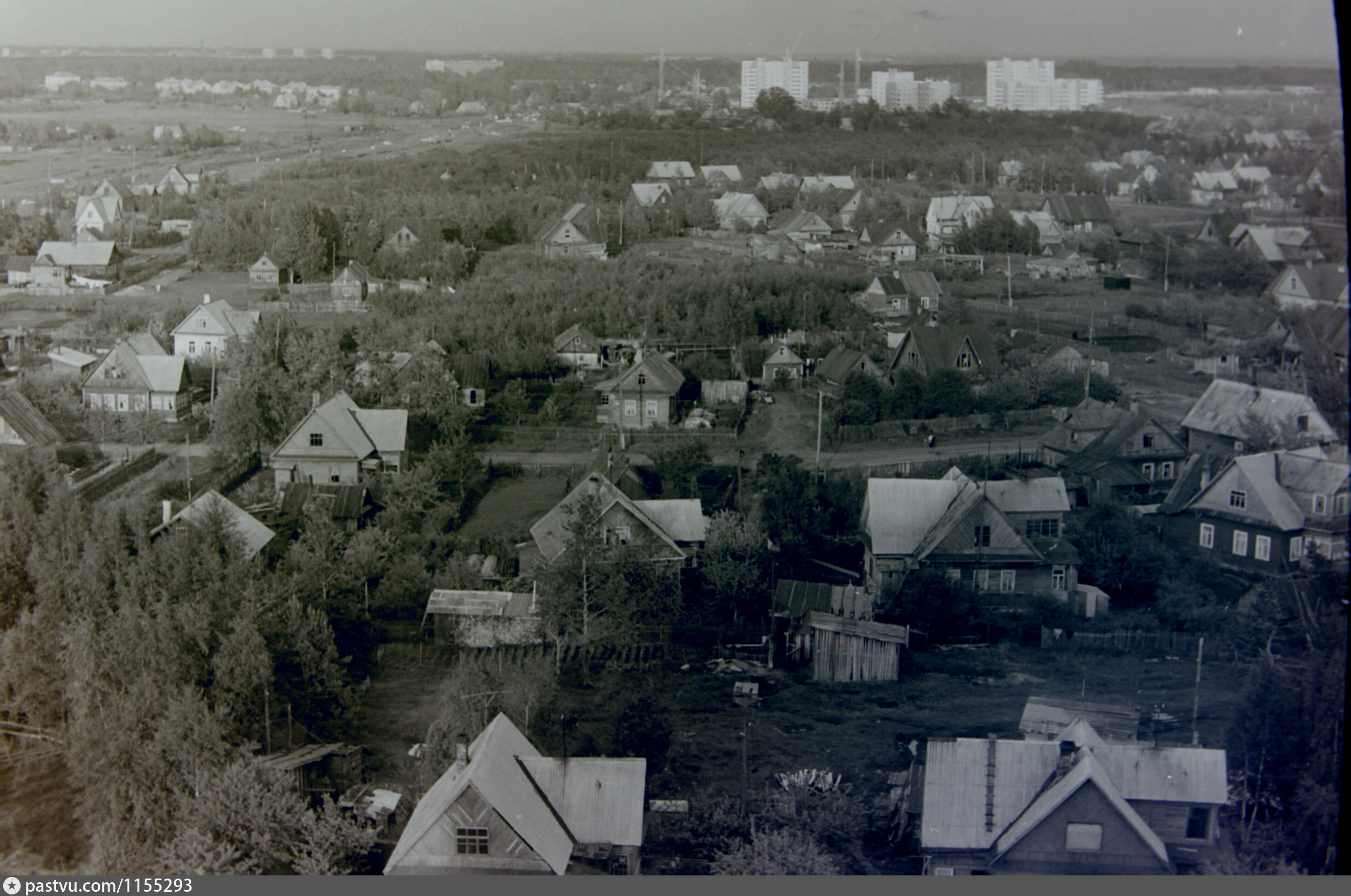 Деревня Тимяшкино. Строительство квартала в Старом Петергофе - Retro photos