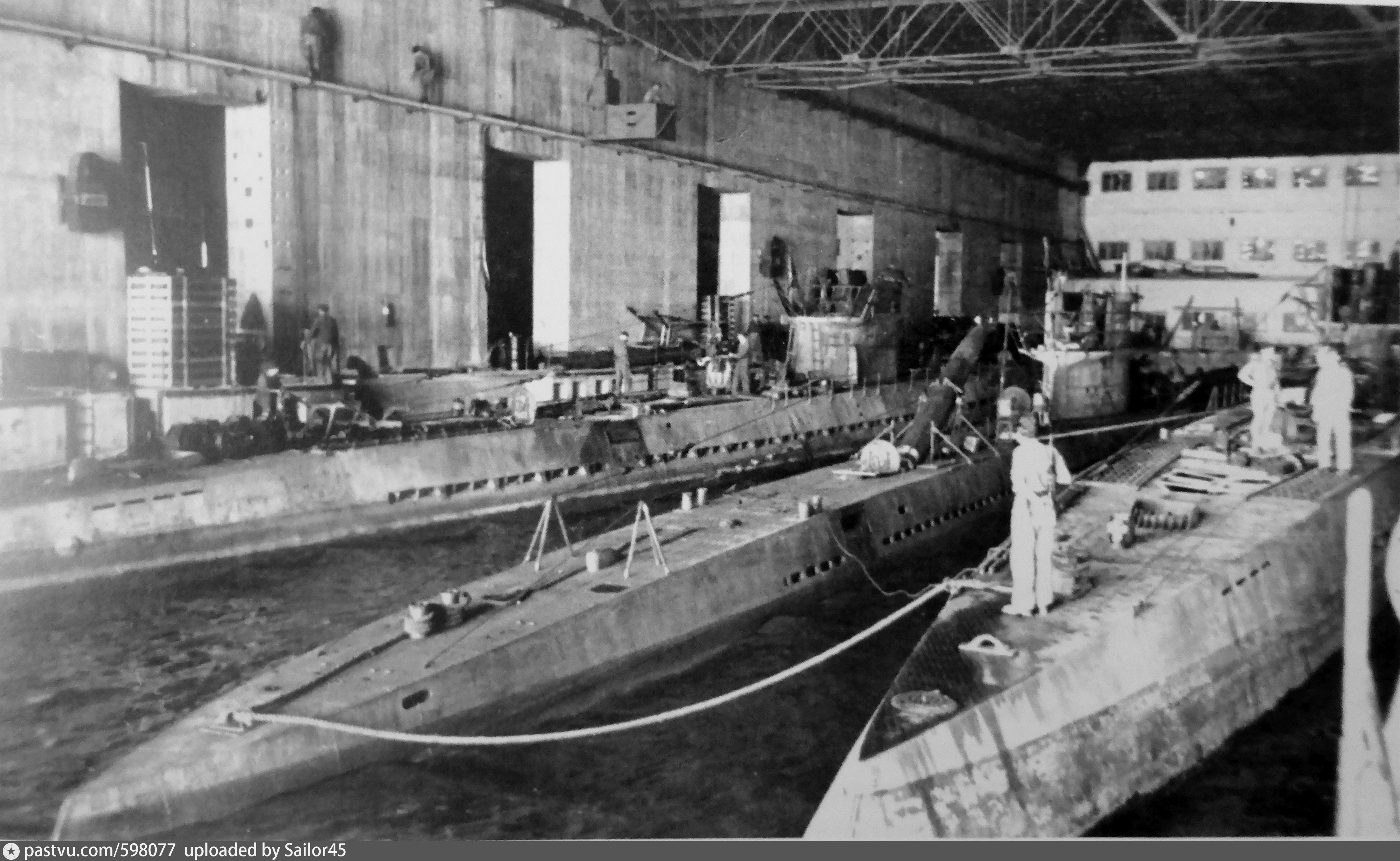 Германская база подводных лодок 2 мировой войны