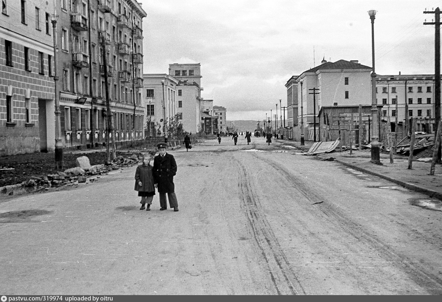 Мурманск проспект Ленина 1940