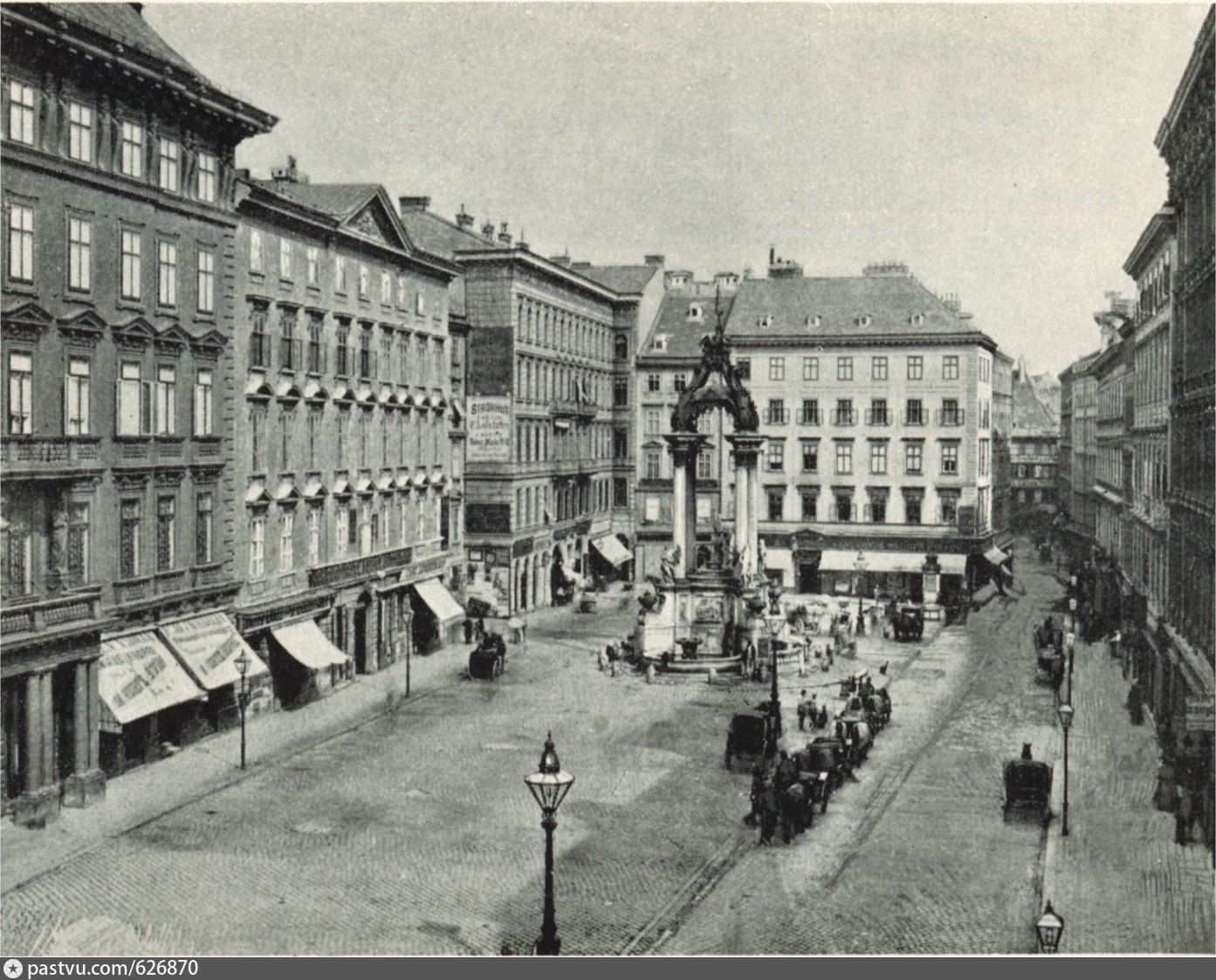 Von wien. Старая площадь Вена. Вене в 1898 году. Wien 1898.