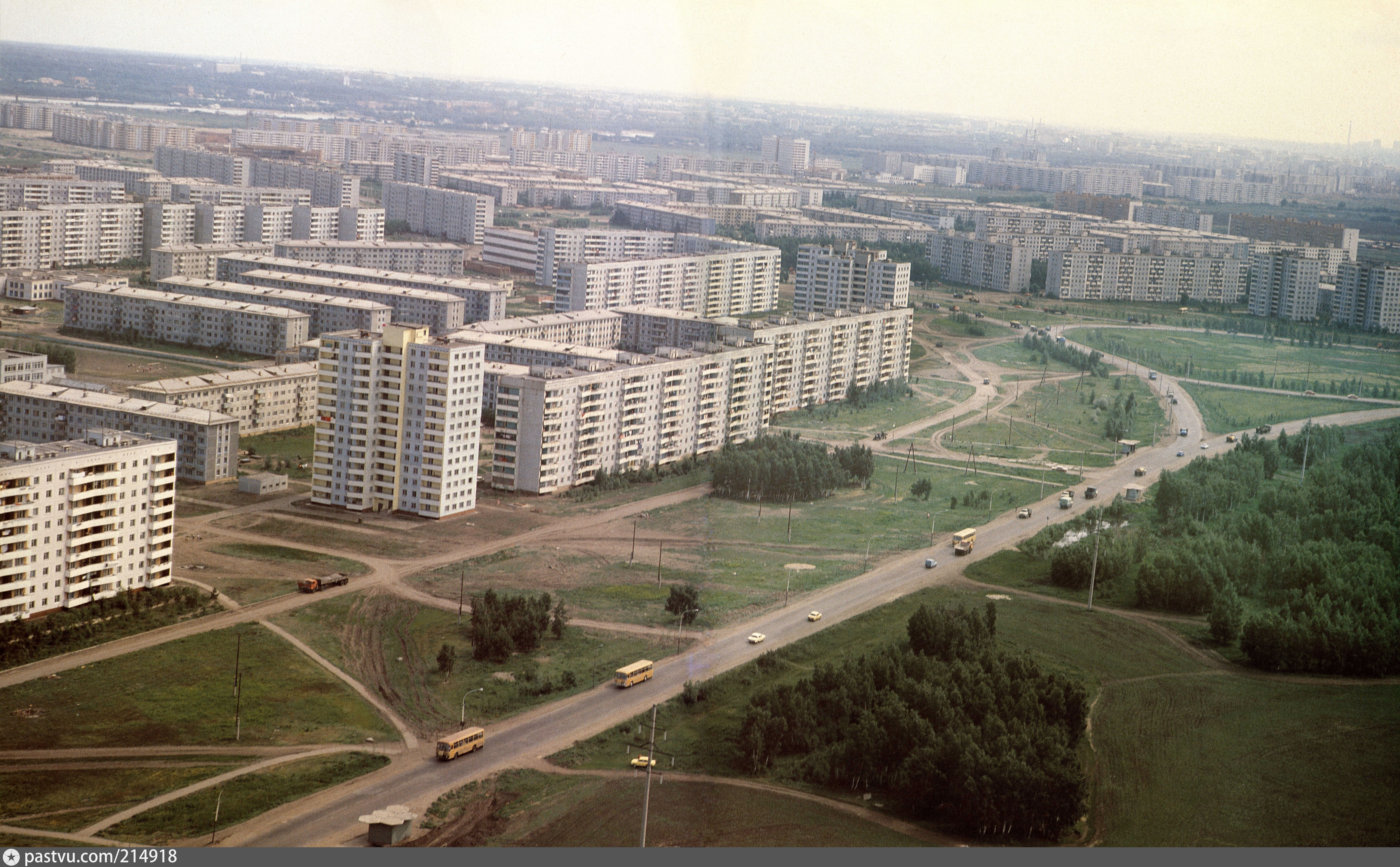 Омск левый берег 1990