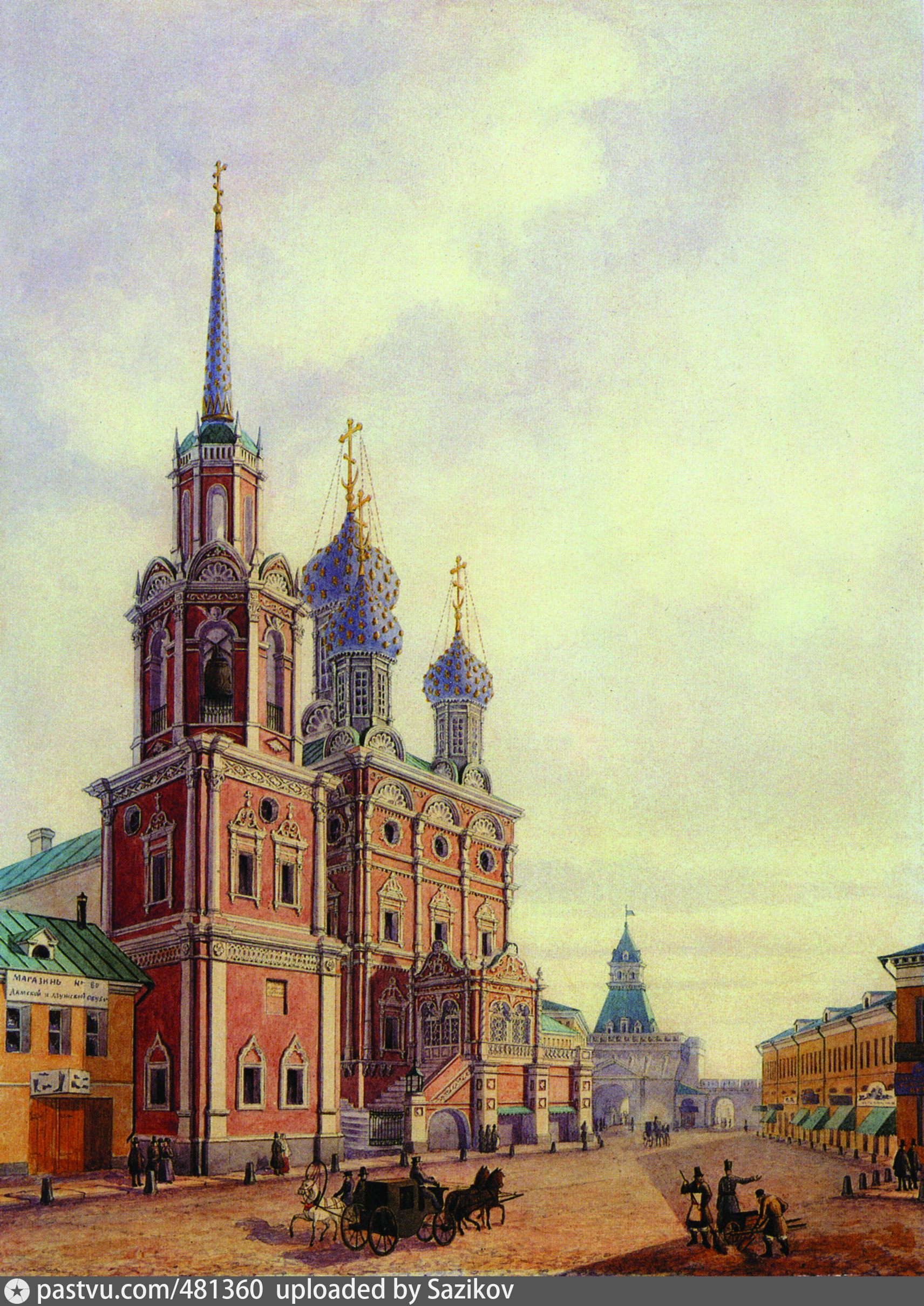 Успенская церковь на покровке в москве фото