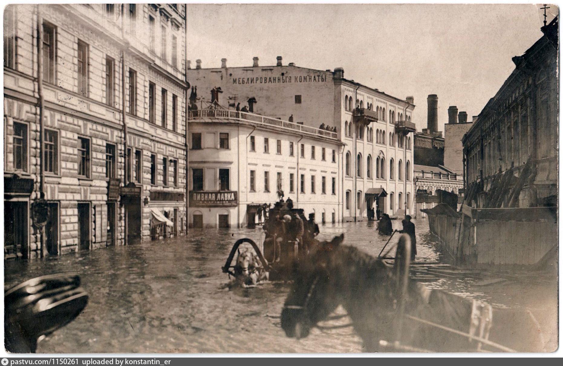 Наводнение в москве 1908 фото