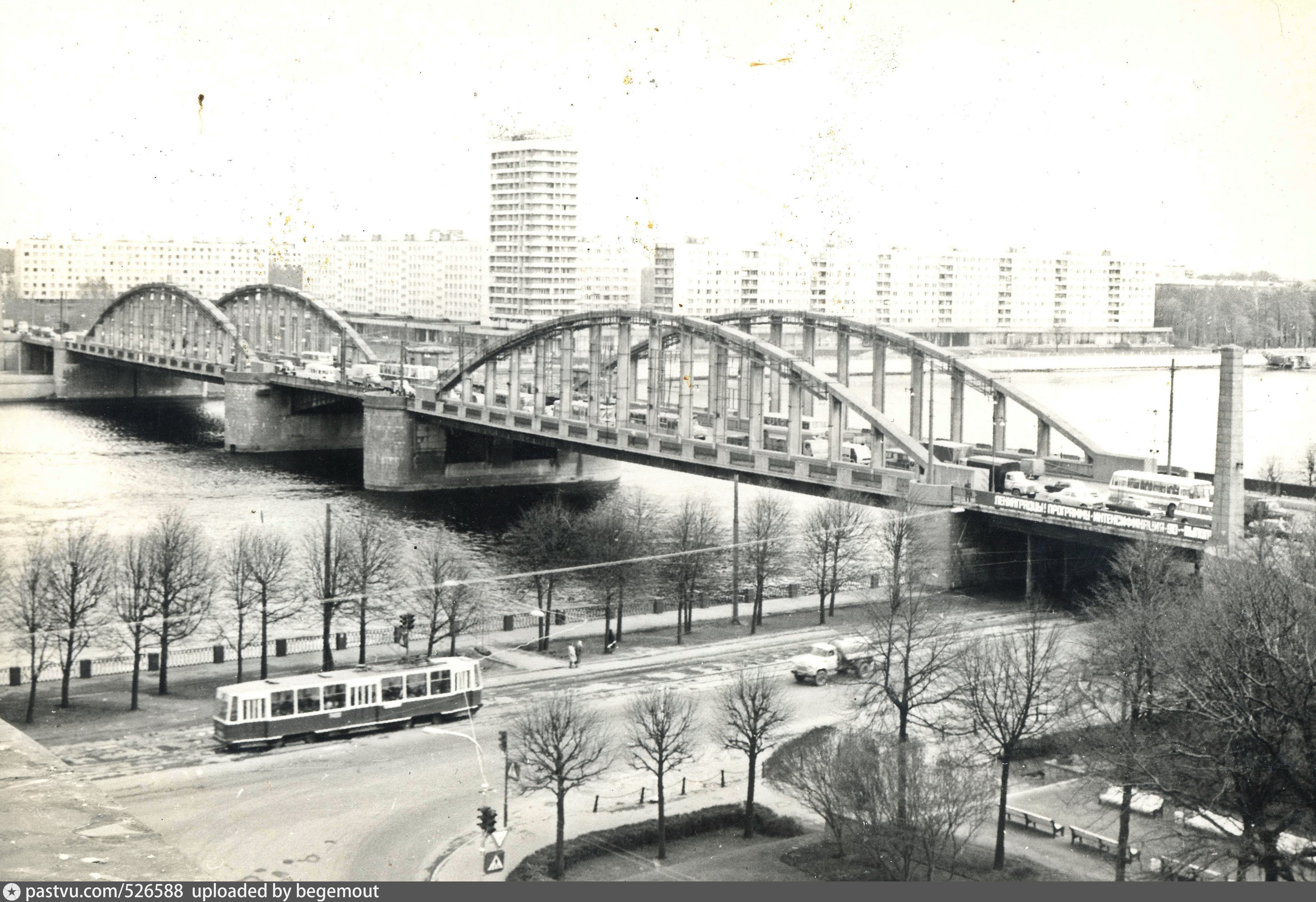 Володарский мост Ленинград 1967г