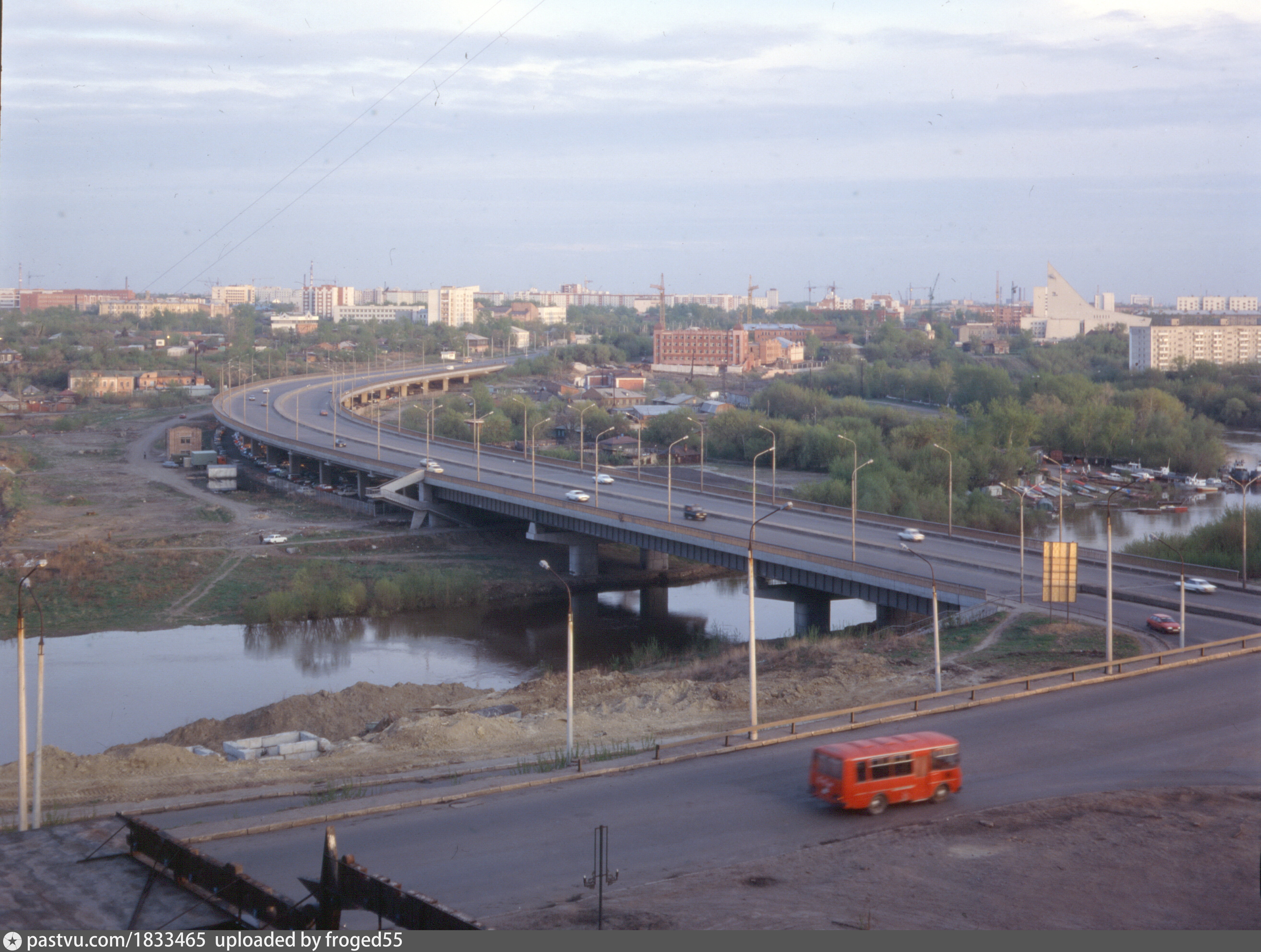 фрунзенский мост в омске