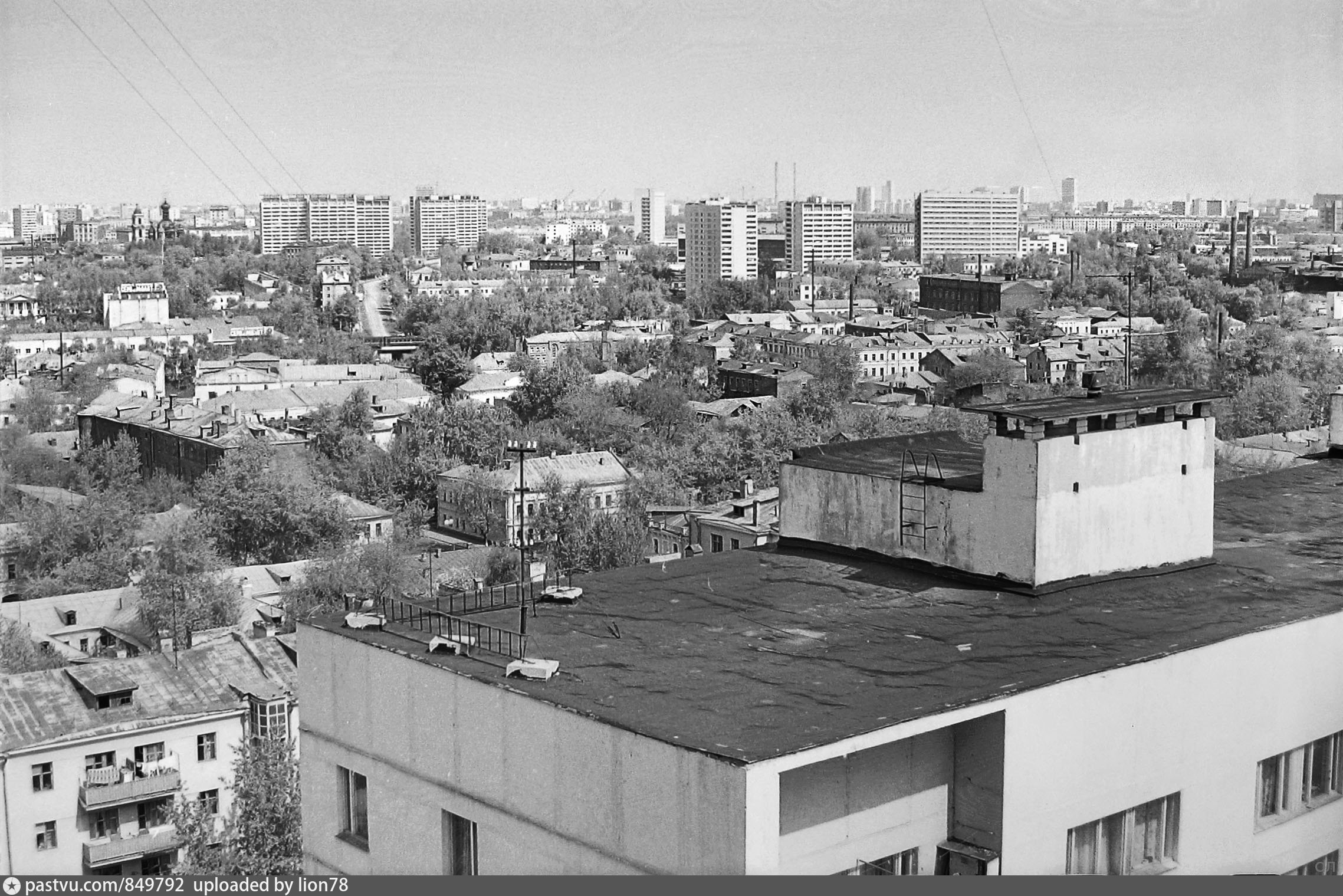 На виду 1983. Большая Андроньевская фото разных лет Таганки.