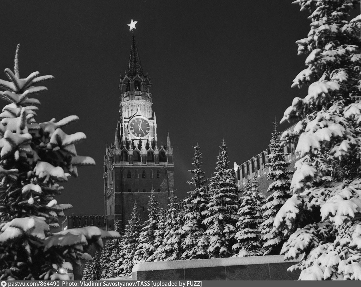 старая новогодняя москва