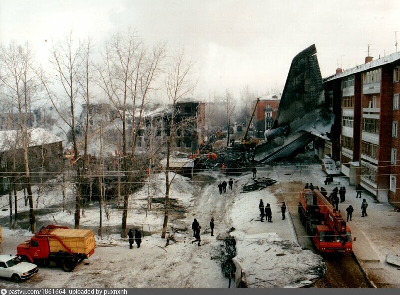 Авиакатастрофа 1997. Катастрофа АН-124 В Иркутске 6 декабря 1997 года.