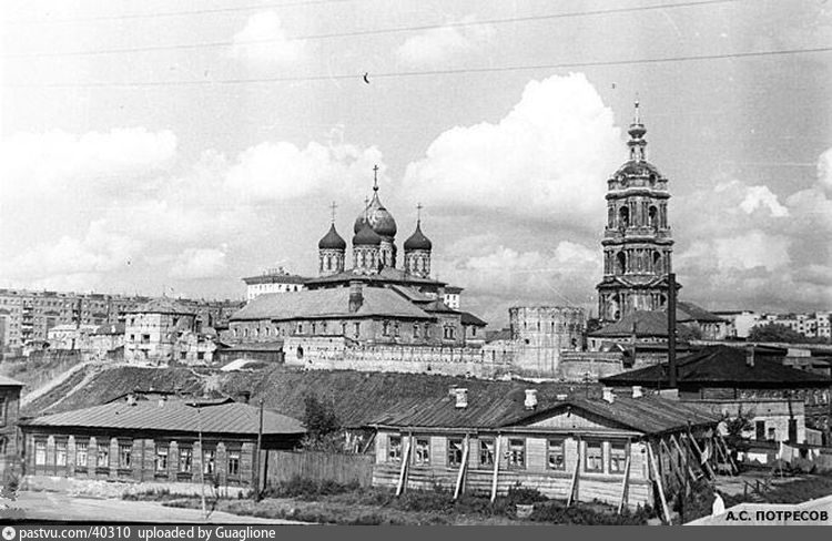 Новоспасский монастырь в москве старые