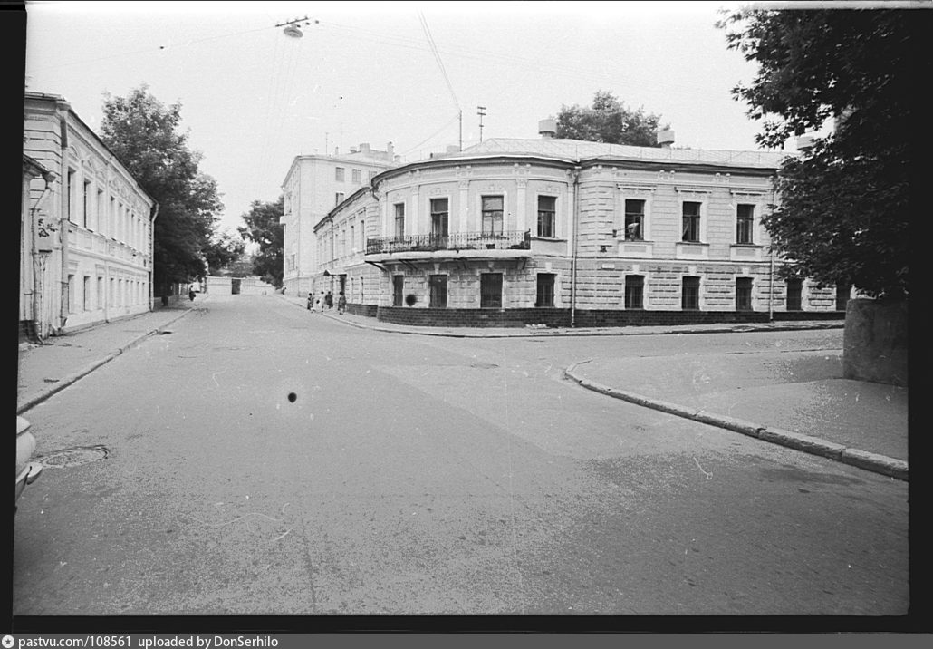 Хохловский переулок карта