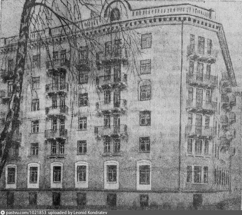 Корпус № 29 в районе Песчаных улиц (ныне - дом №12, корп. 4 по Чапаевскому переулку)
