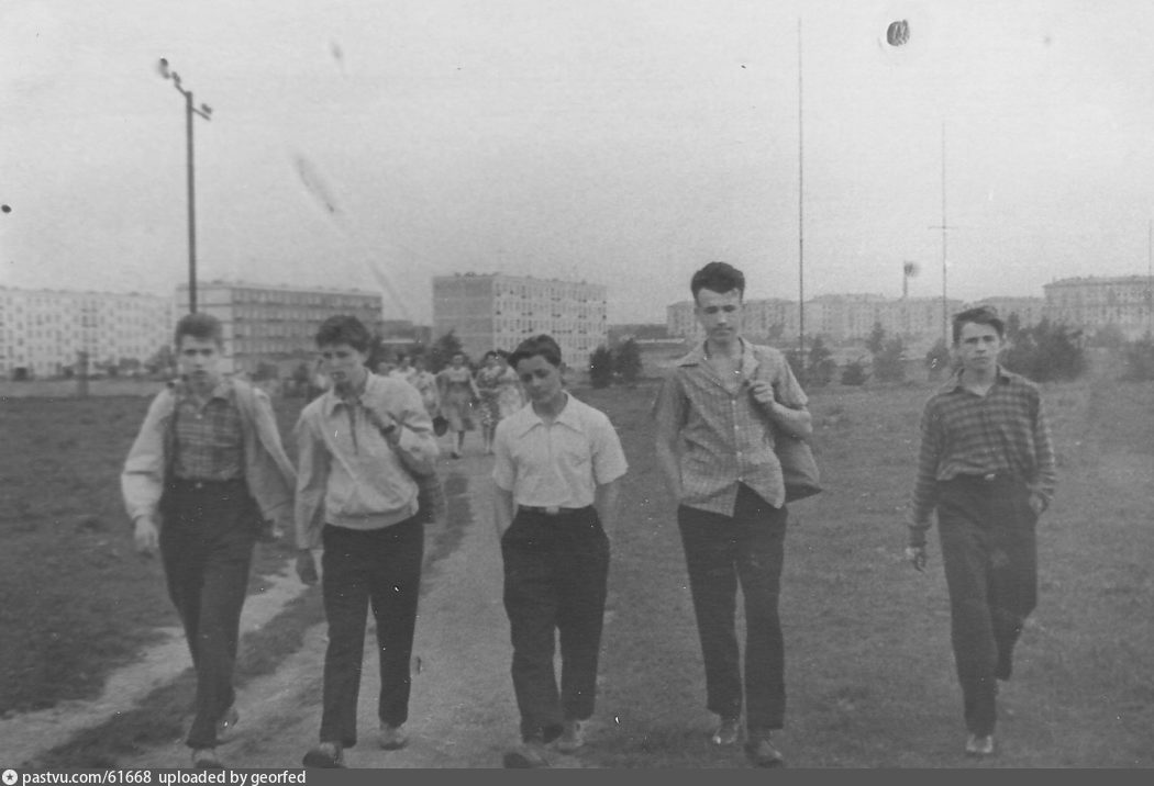 Радиополе в районе нынешней ул. Маршала Тухачевского