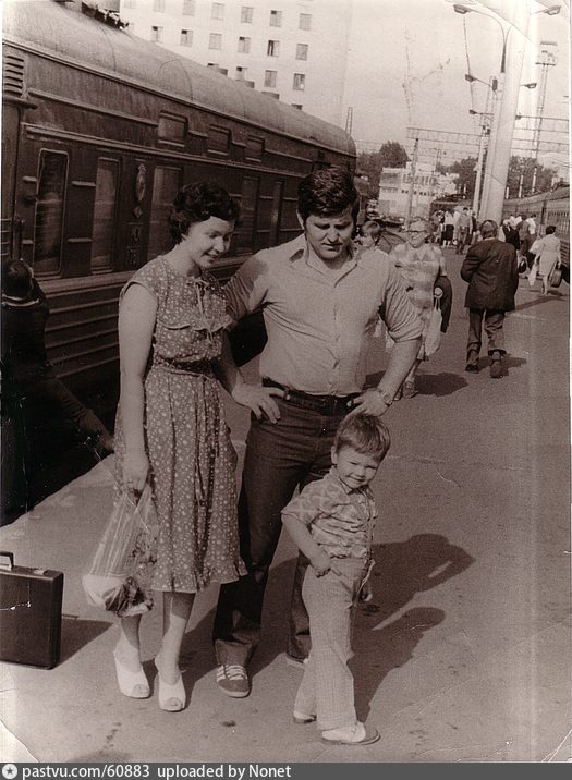 на платформе Казанского вокзала