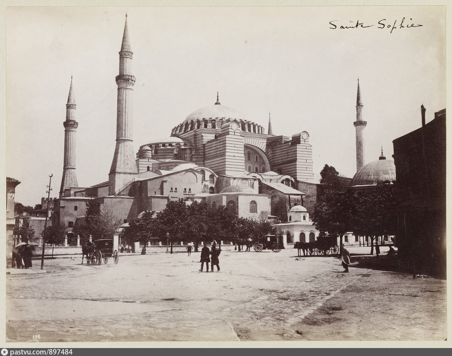 Picture of Hagia Sophia in 1893 