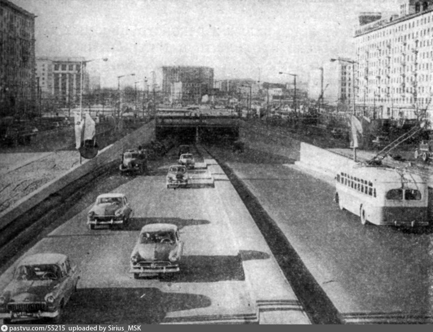 Транспортный тоннель на развязке Ленинградского проспекта