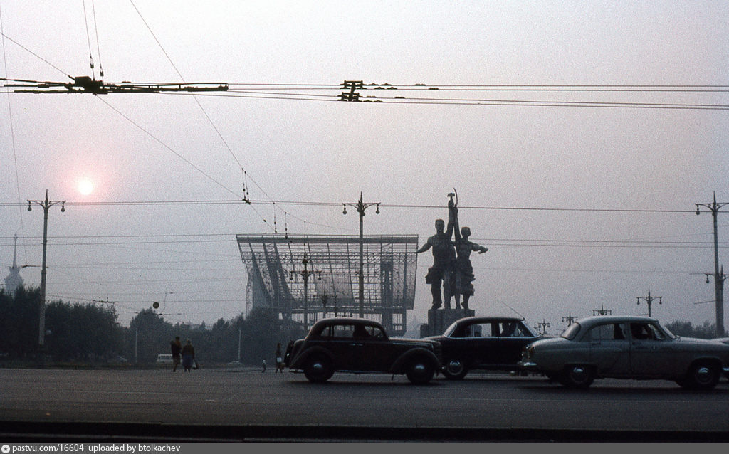 ВДНХ Алексеевский район. ВДНХ 1972 год.