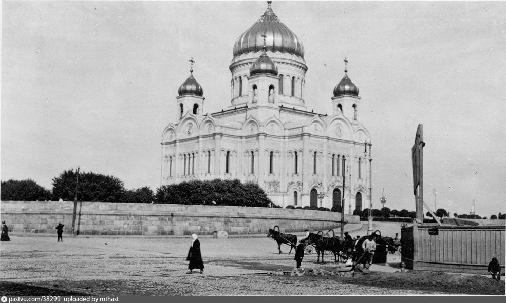 Старые фото храма христа спасителя