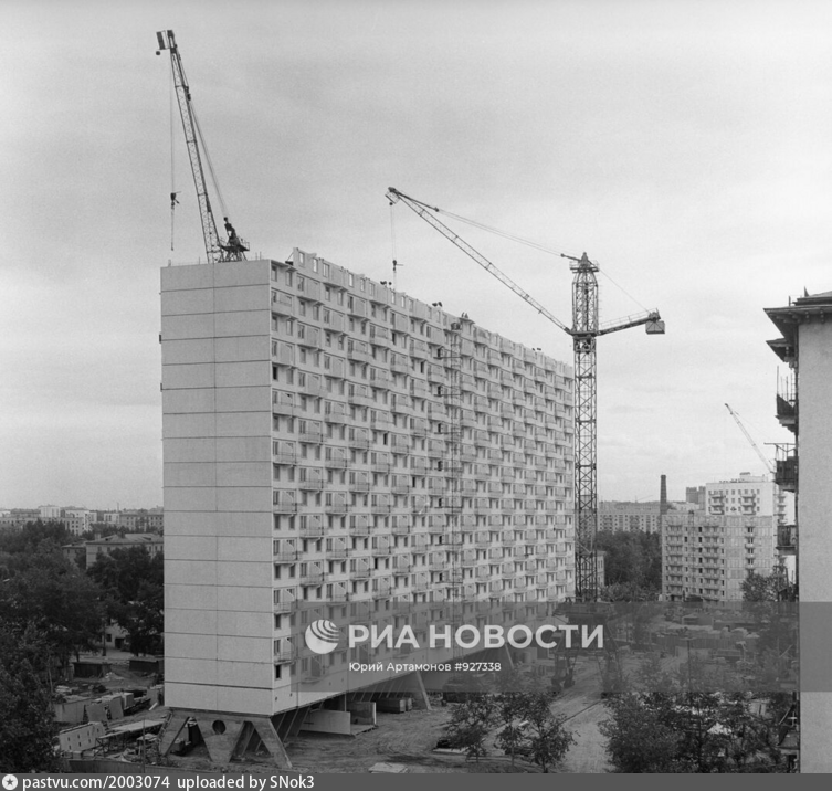 Строительство жилого дома № 184 по проспекту Мира