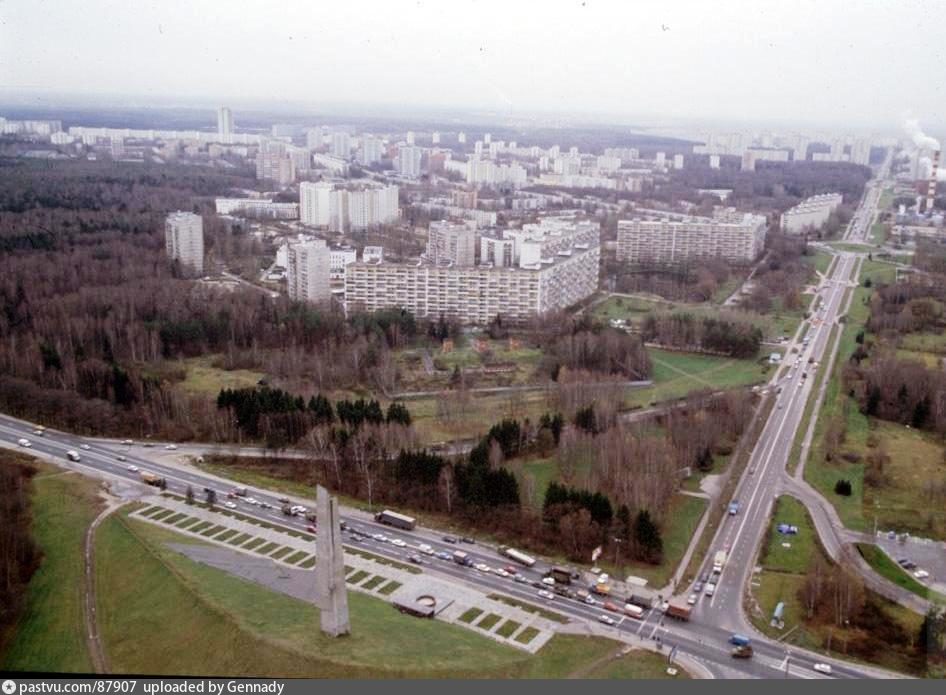 Фото зеленограда с высоты