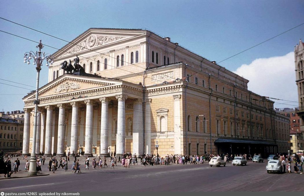 Старые фото большой театр