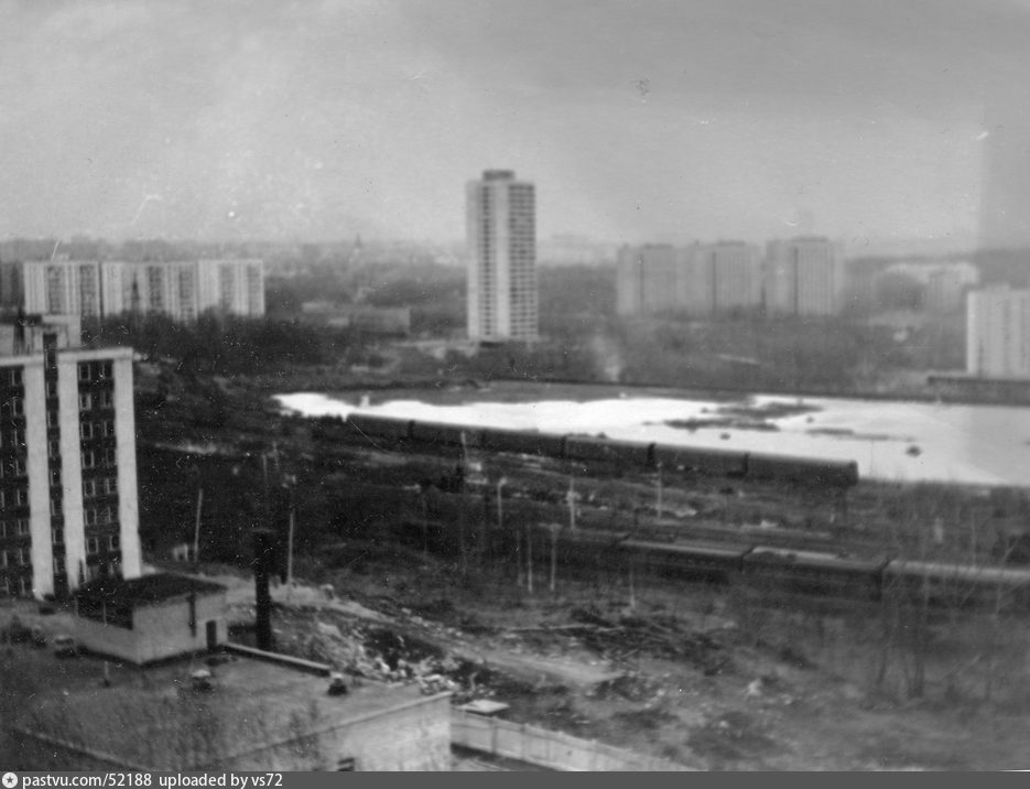 Начало оврага у Поклонной горы