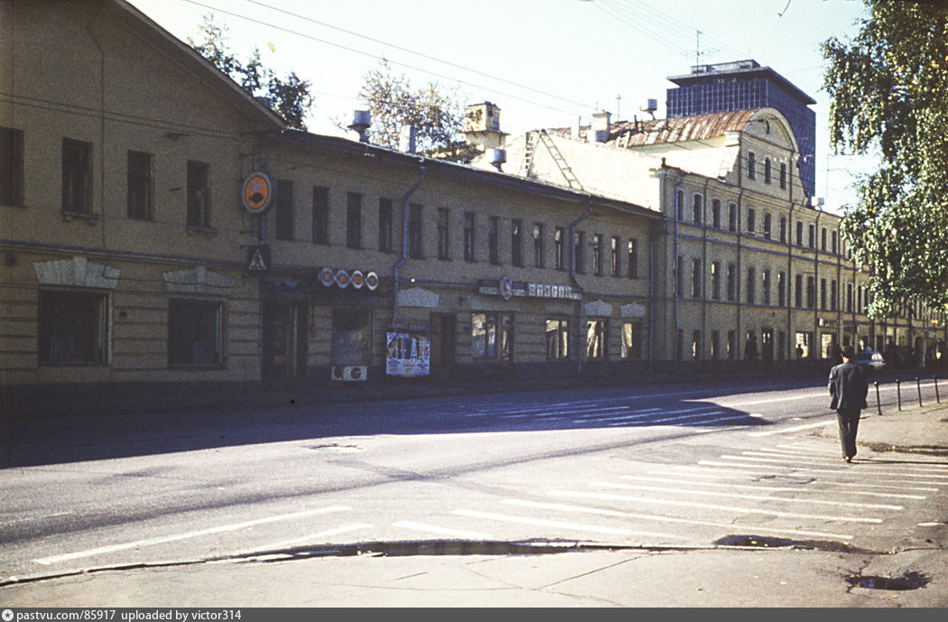 Старые карты Москвы - Улица Чернышевского (Покровка)