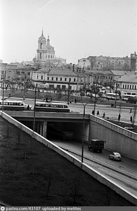 Таганская площадь фото старые