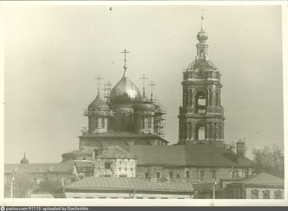 Новоспасский монастырь в москве старые