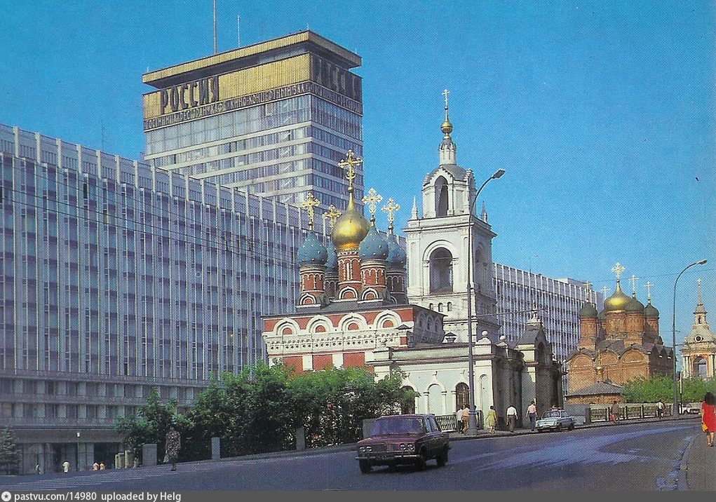 Улицы москвы 1980